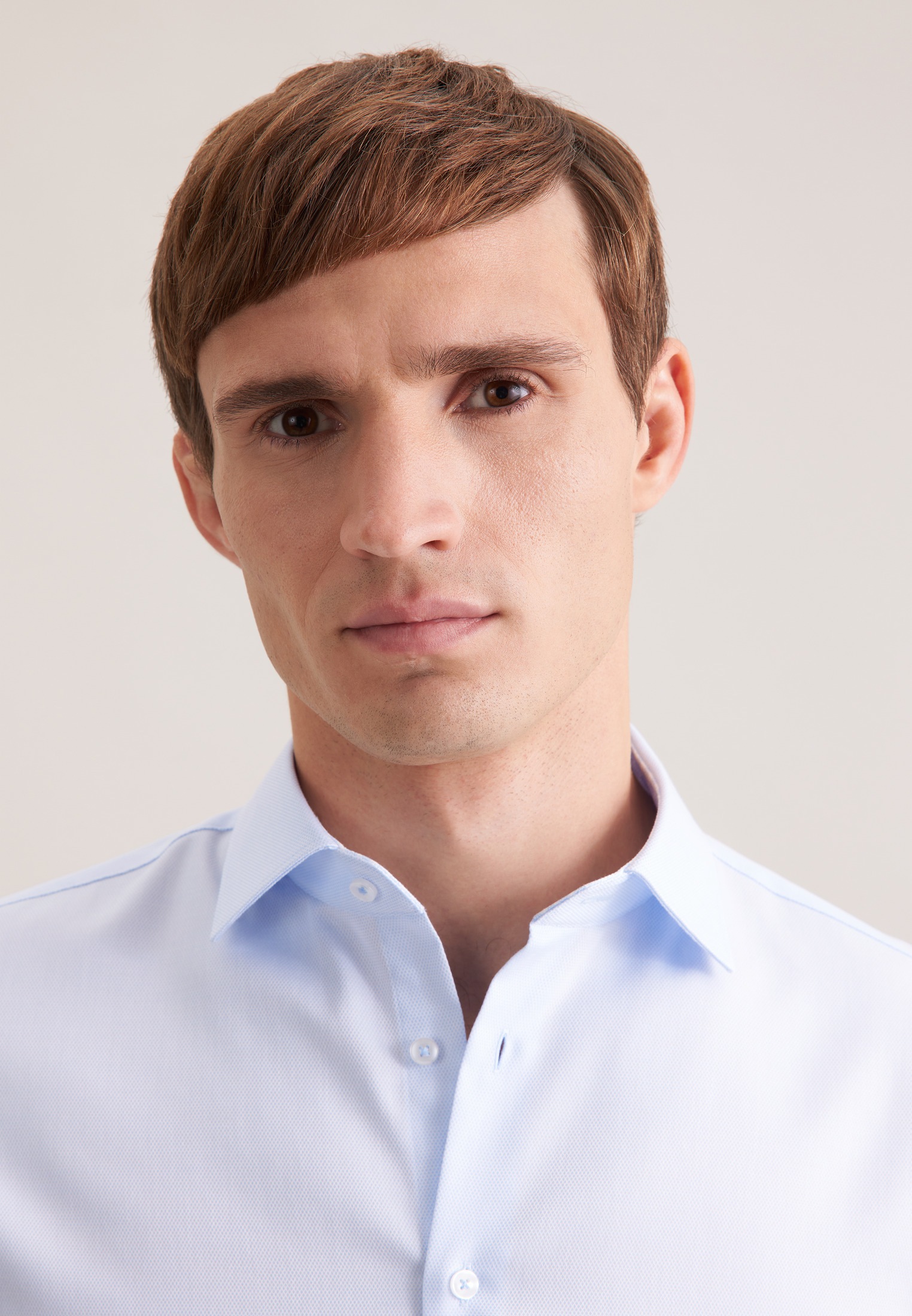 Thumbnail - seidensticker Businesshemd "Schwarze Rose" X-Slim 1/1 Kentkragen Struktur