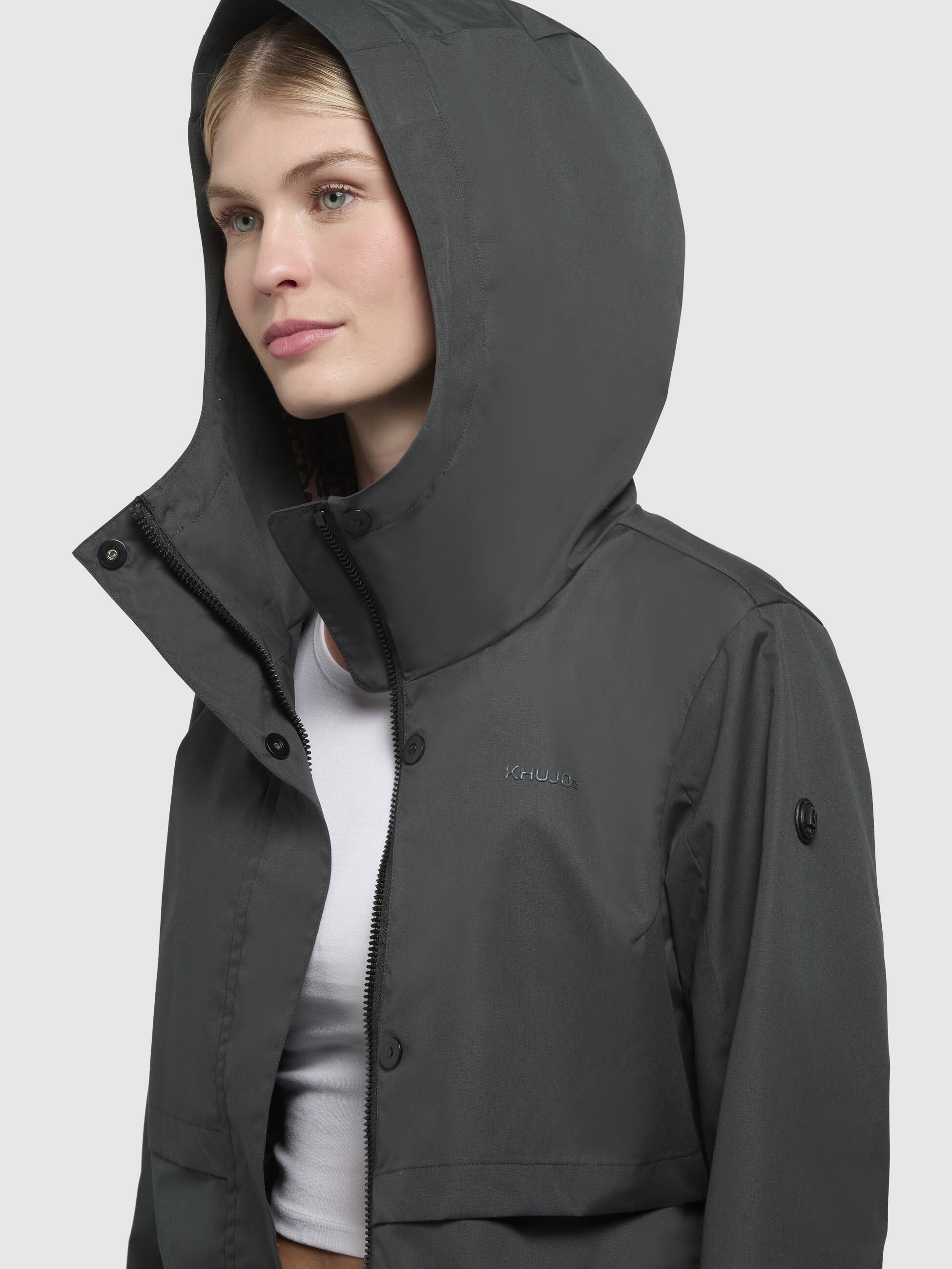 khujo Anorak »LOTTA«, mit Kapuze