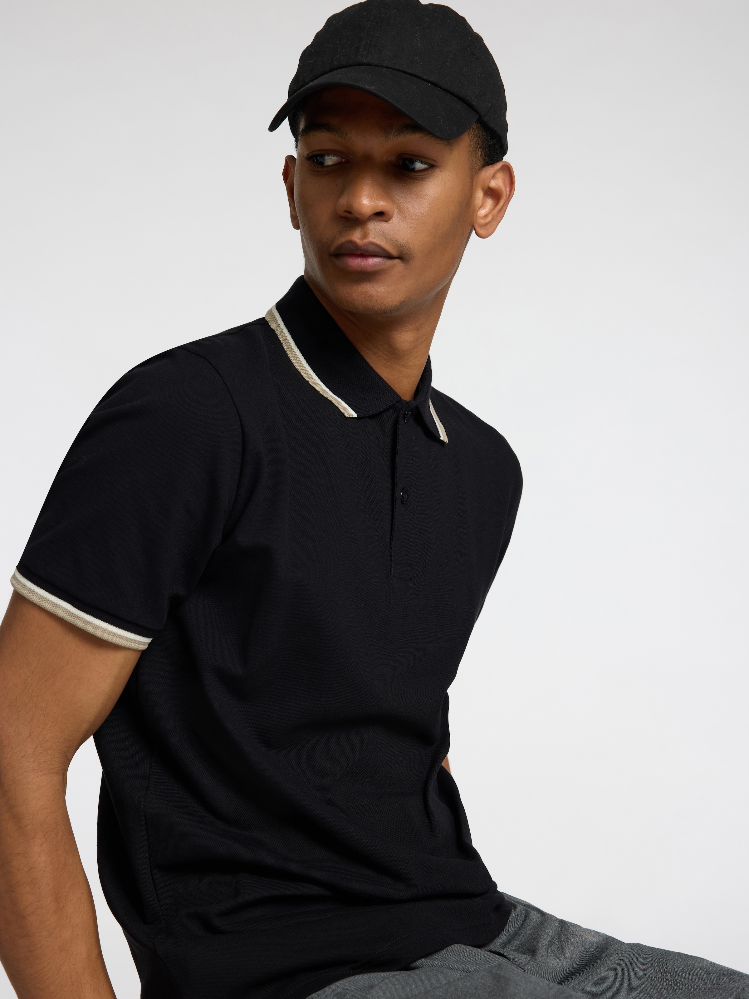 SELECTED HOMME Poloshirt "SLHSLIM-ATLAS SPORT SS POLO" günstig online kaufen