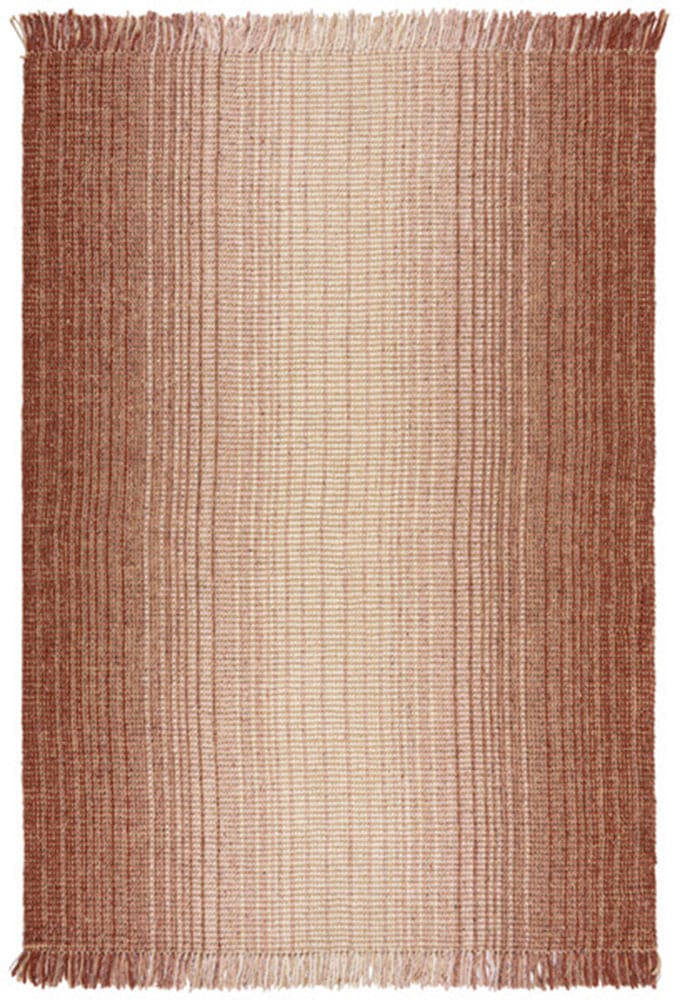 FLAIR RUGS Teppich »Jute Ombre«, rechteckig, 8 mm Höhe