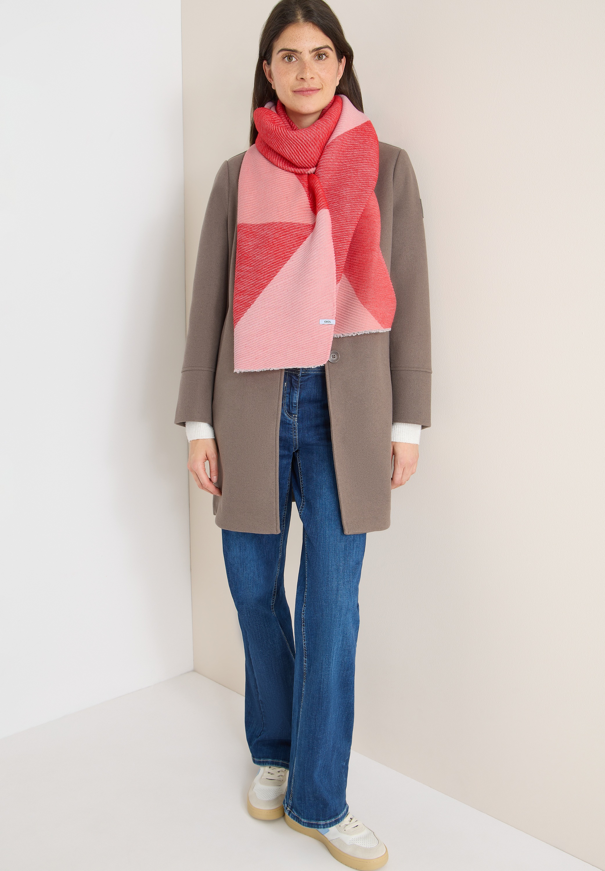 Cecil Schal mit Muster günstig online kaufen