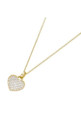 Smart Jewel Herzkette »Herz mit Zirkonia, Silber 925« kaufen