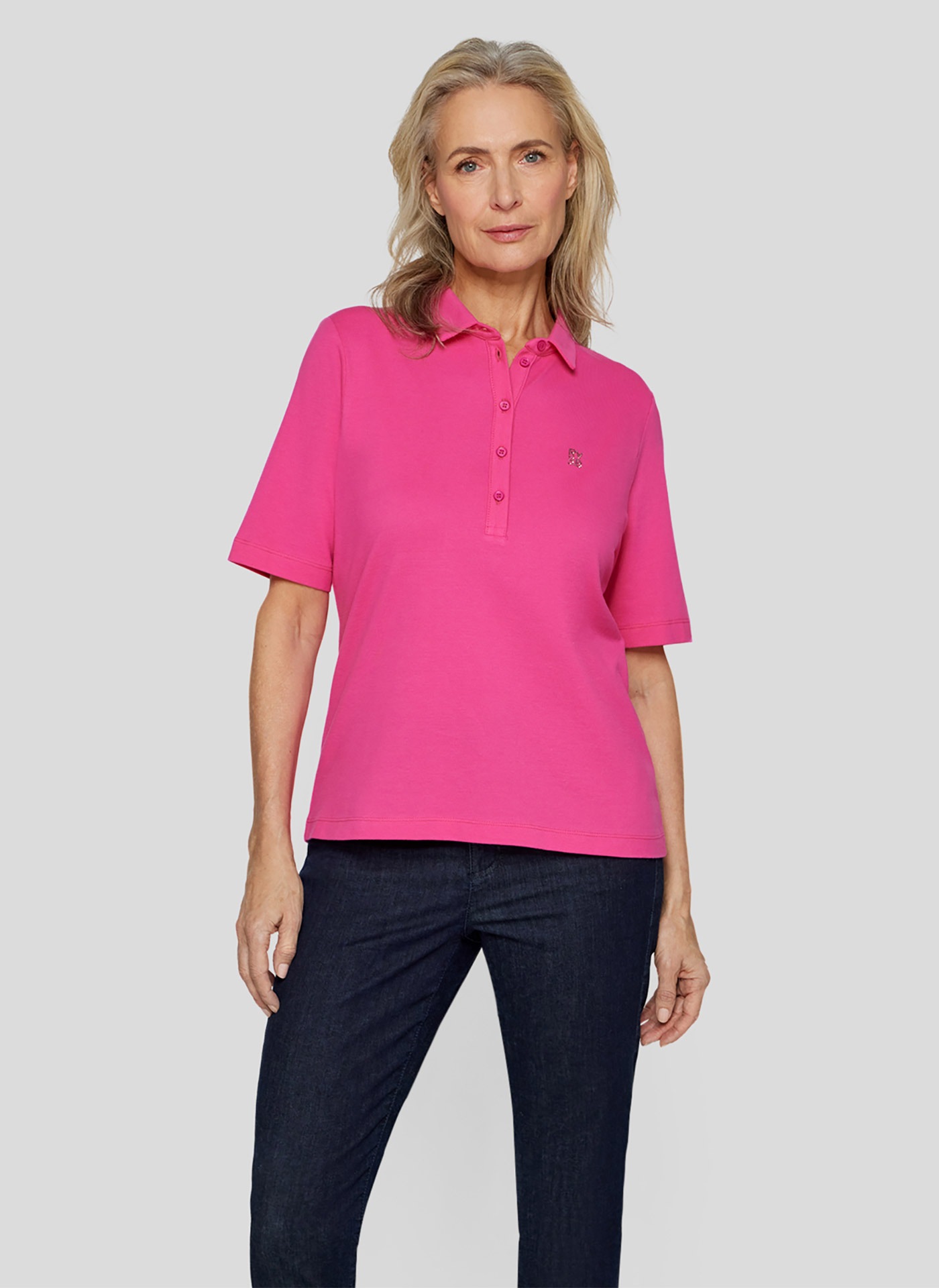 Rabe Poloshirt mit Colorblocking günstig online kaufen