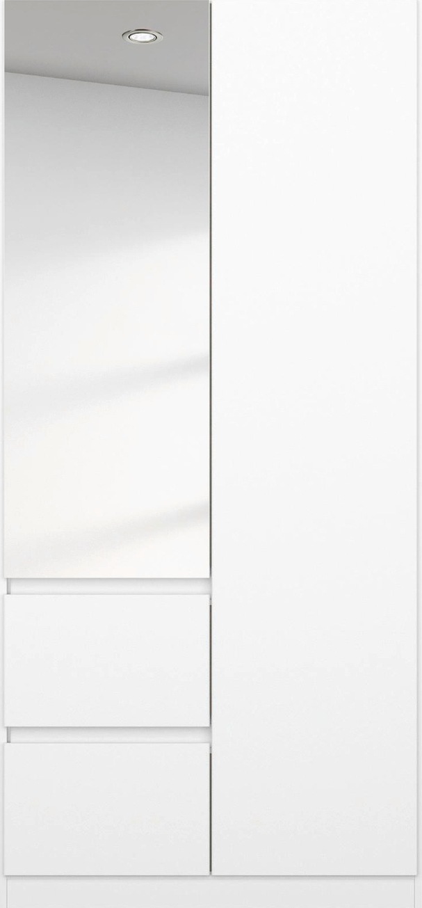 Thumbnail - rauch Drehtürenschrank "Kleiderschrank Schrank Garderobe Wäscheschrank Ankleide NIDDA" Breiten 91/136/181 cm, mit vollfl...