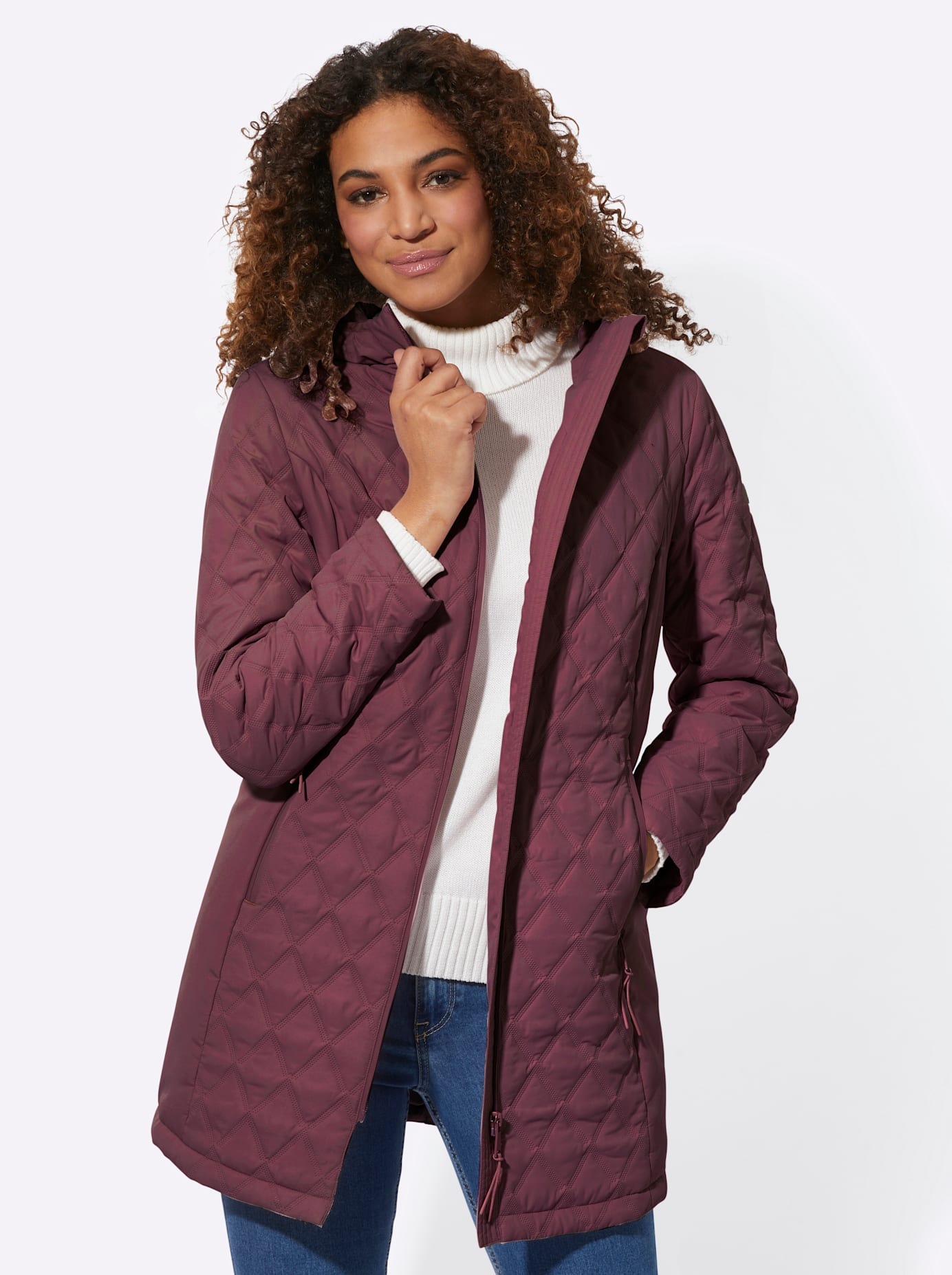 Casual Looks Steppjacke, mit Kapuze günstig online kaufen
