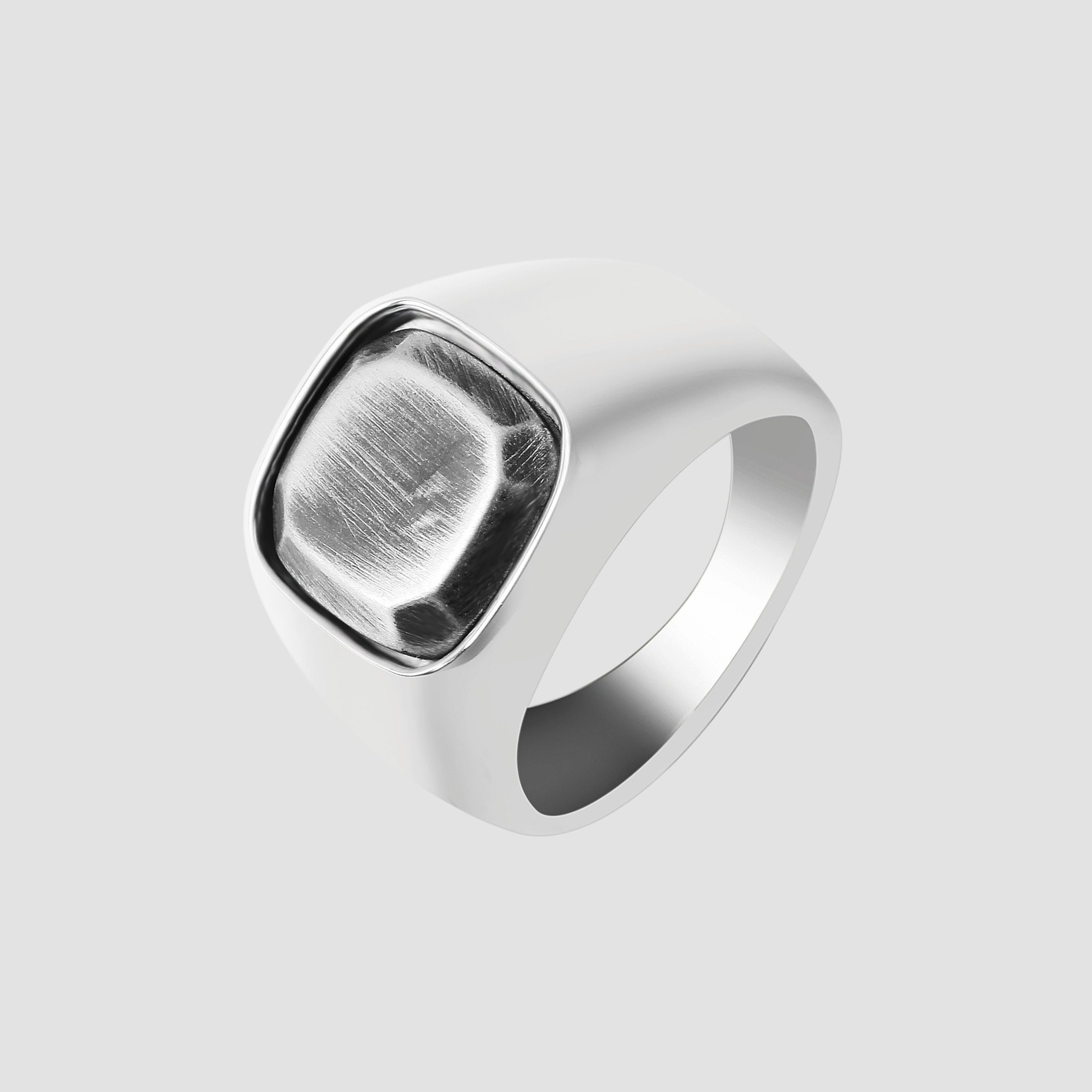 Adelia´s Fingerring »Herren Ring aus Edelstahl«