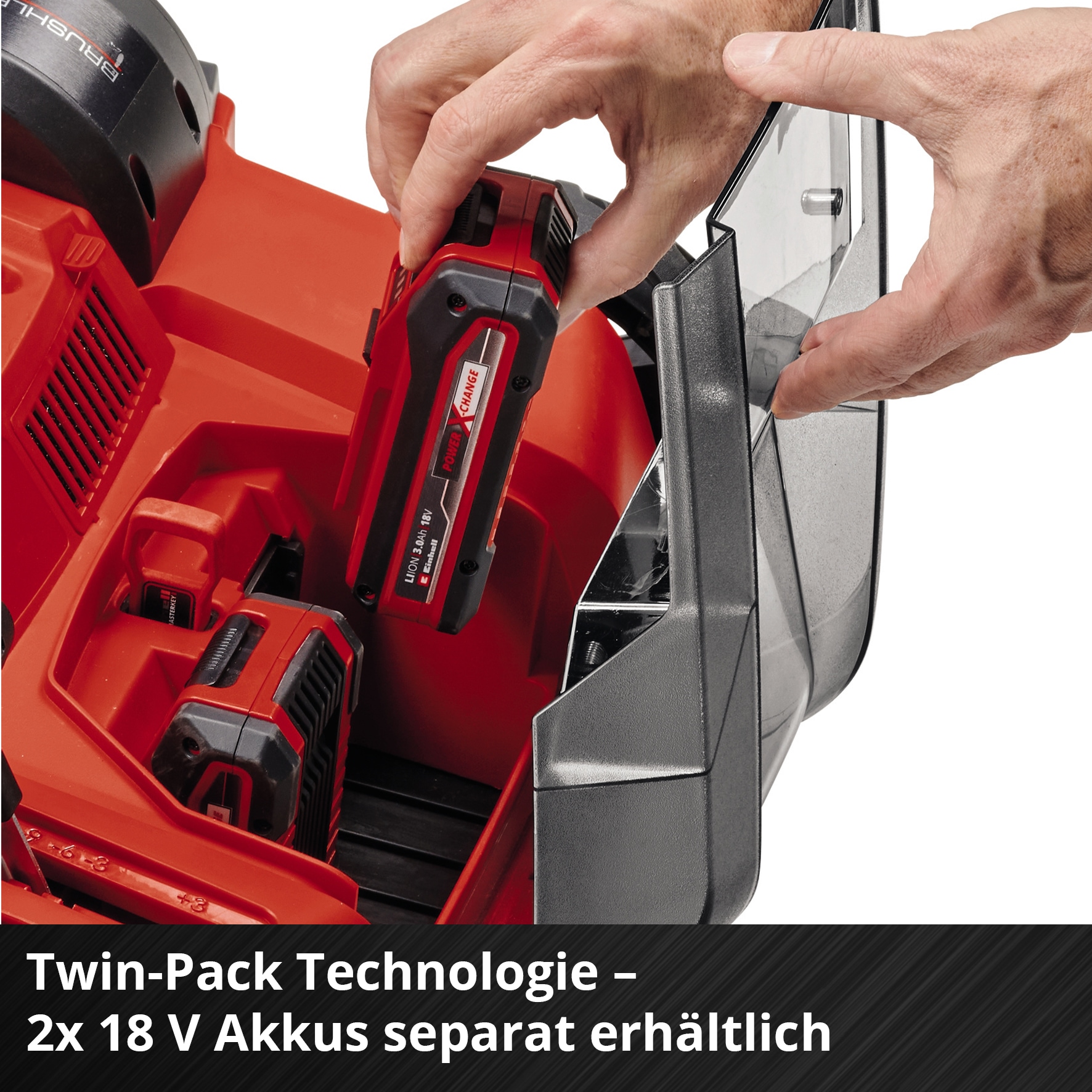 Einhell Akku-Vertikutierer / Lüfter »Power X-Change GE-SC 36/35 Li - Solo«, ohne Akku und Ladegerät