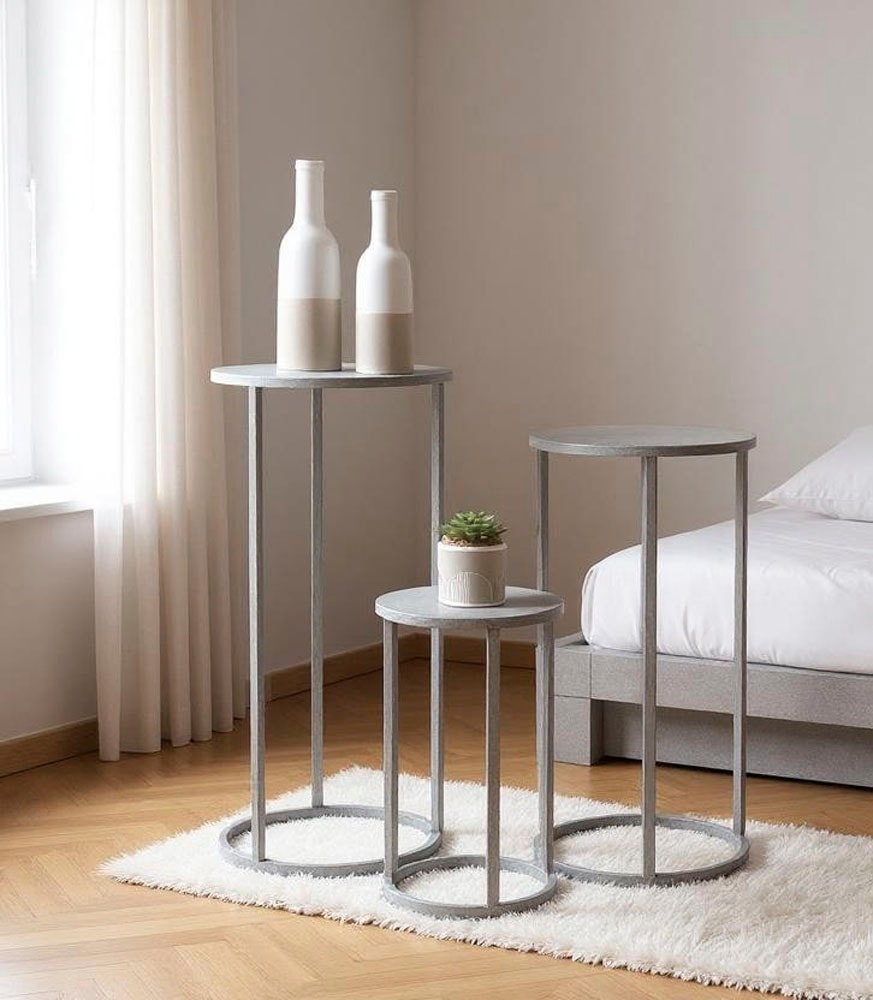 HAKU Blumentisch »3er Set Blumensäulen« Set, 3er Set, 3 Stk. tlg. auch für den geschützten Außenbereich geeignet