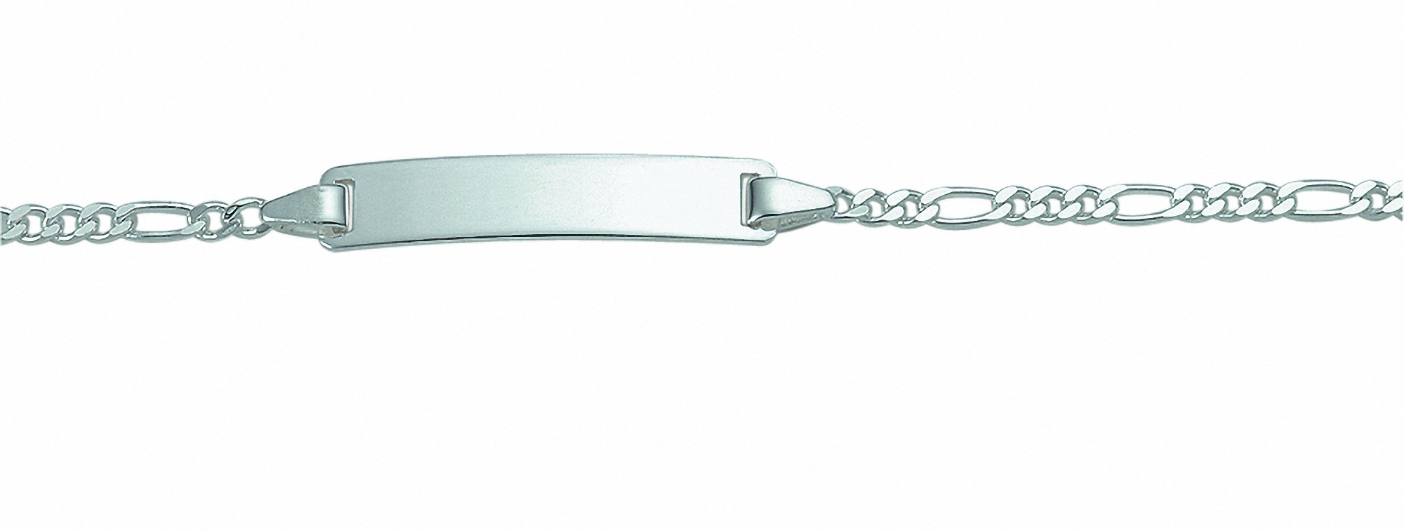 Adelia´s Silberarmband »925 Silber Figaro Armband 18,5 cm Ø 2,3 mm«,  Silberschmuck für Damen online kaufen | BAUR
