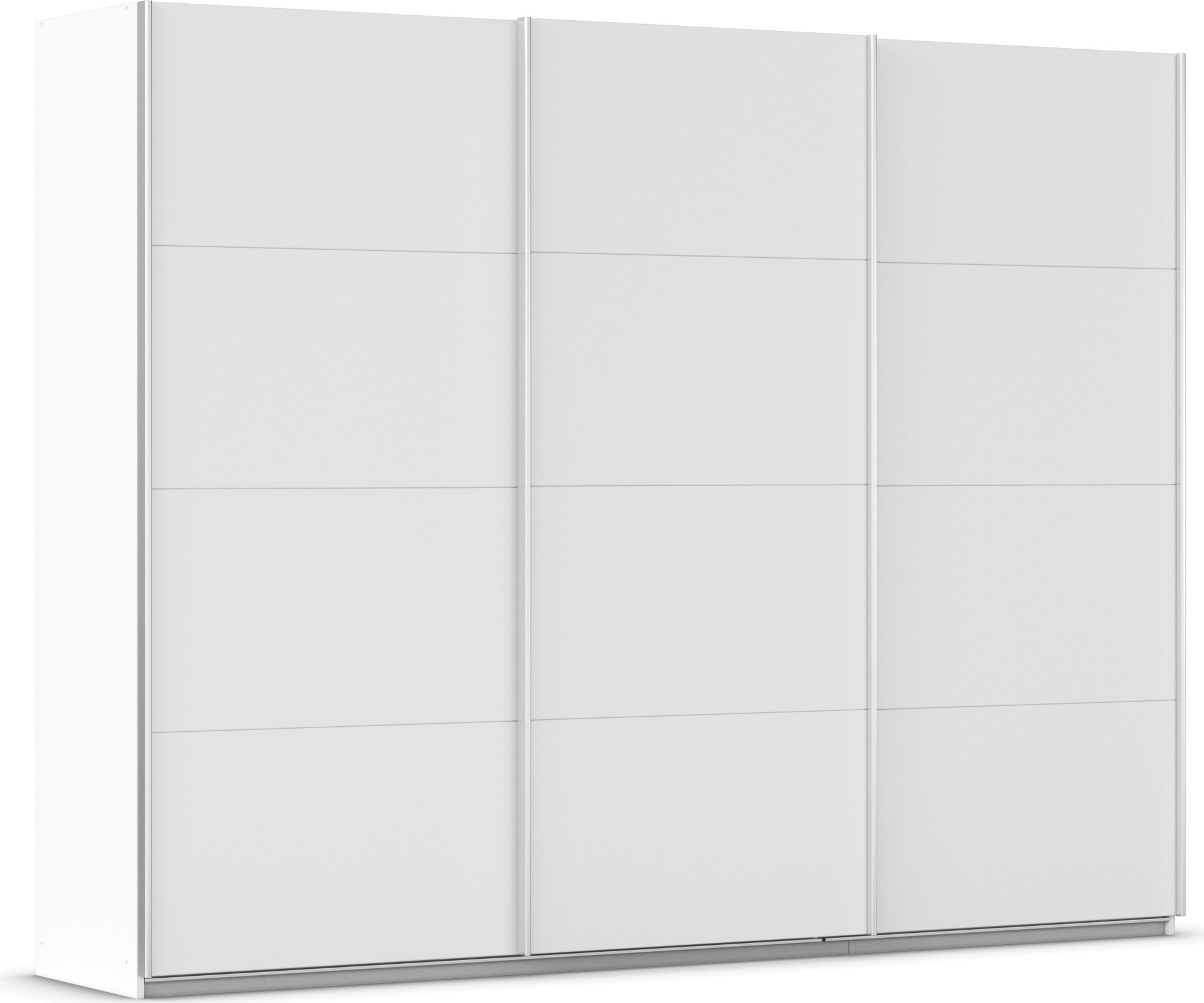 OTTO home Schwebetürenschrank "Kleiderschrank Schrank Garderobe AGORDO mit Dekor- oder Hochglanzfront" Breiten 203/271/315/360 cm in drei Griff-Farben - NEU: Farbe SCHWARZ, in 4 Breiten und 2 Höhen MADE IN GERMANY