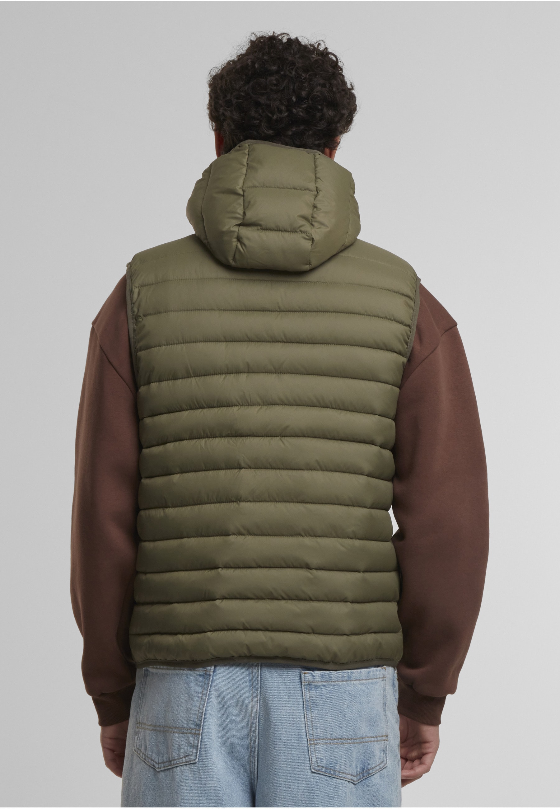 URBAN CLASSICS Steppweste »Urban Classics Basic Light Weigh Vest With Hood« 1