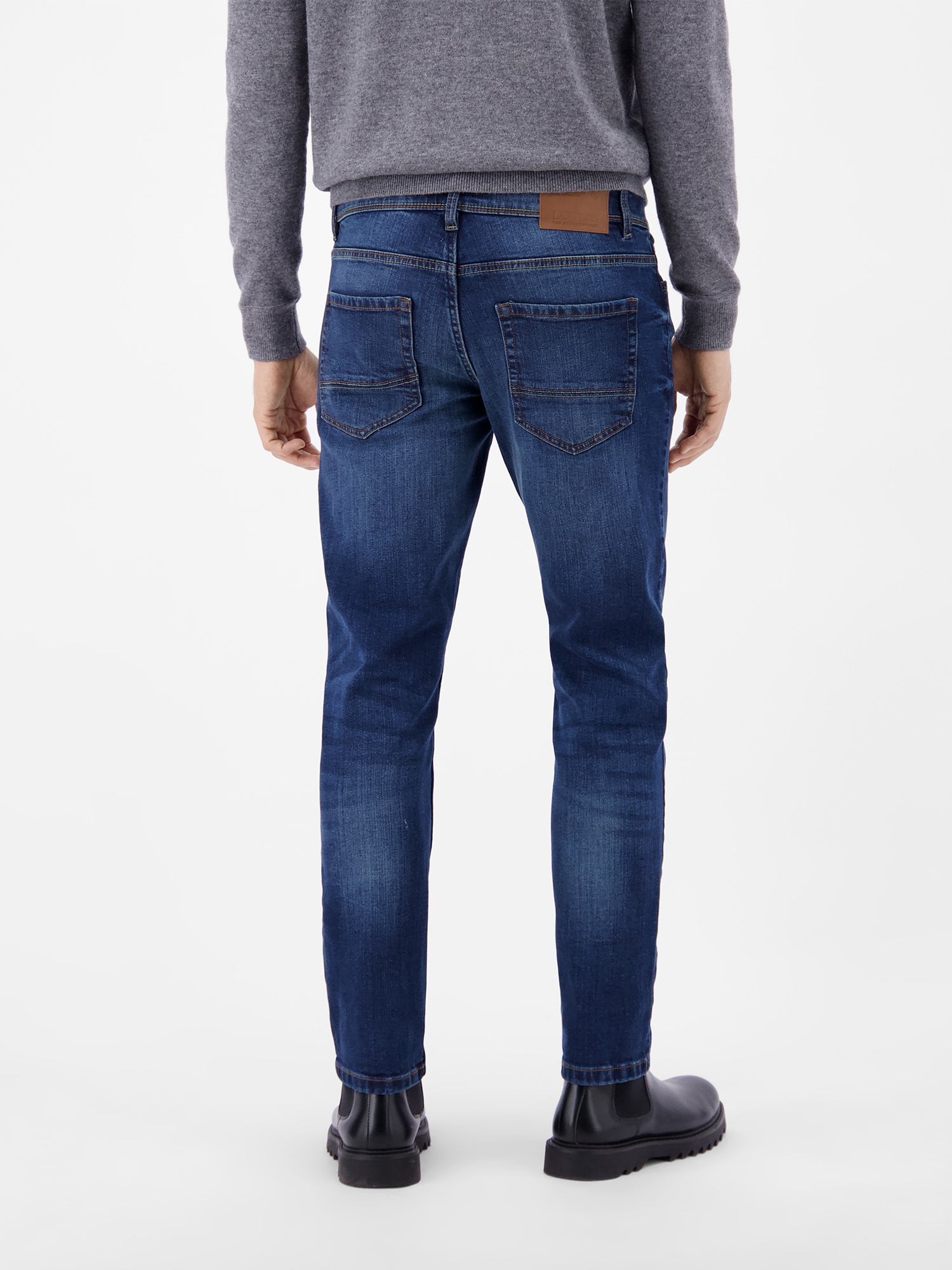 LERROS 5-Pocket-Hose »CONLIN 5-Pocket Stretch-Denim, SLIM FIT, unifarben«