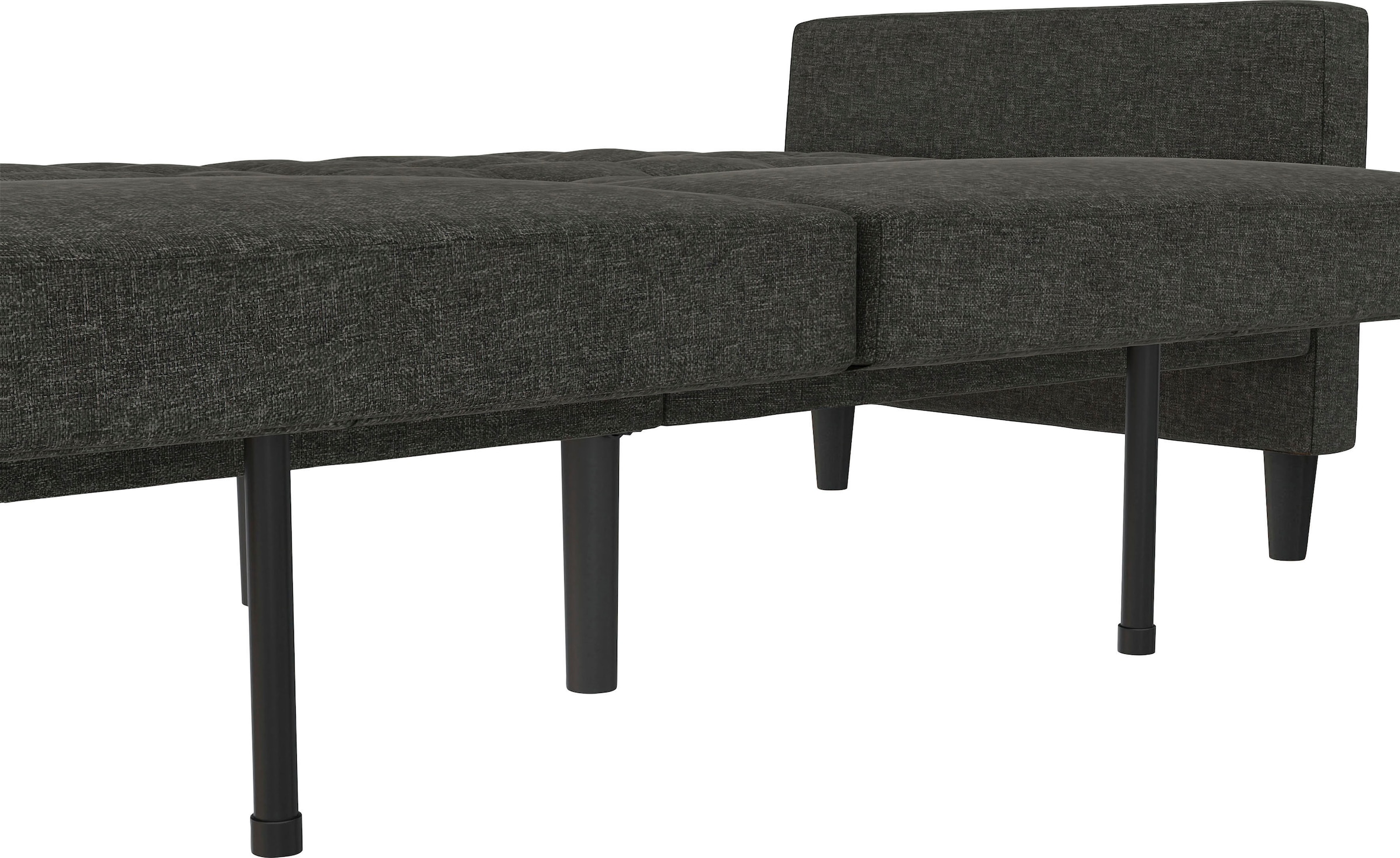 Dorel Home 3-Sitzer »Presley«, Sofa mit Bett-Funktion und verstellbarer Rückenlehne
