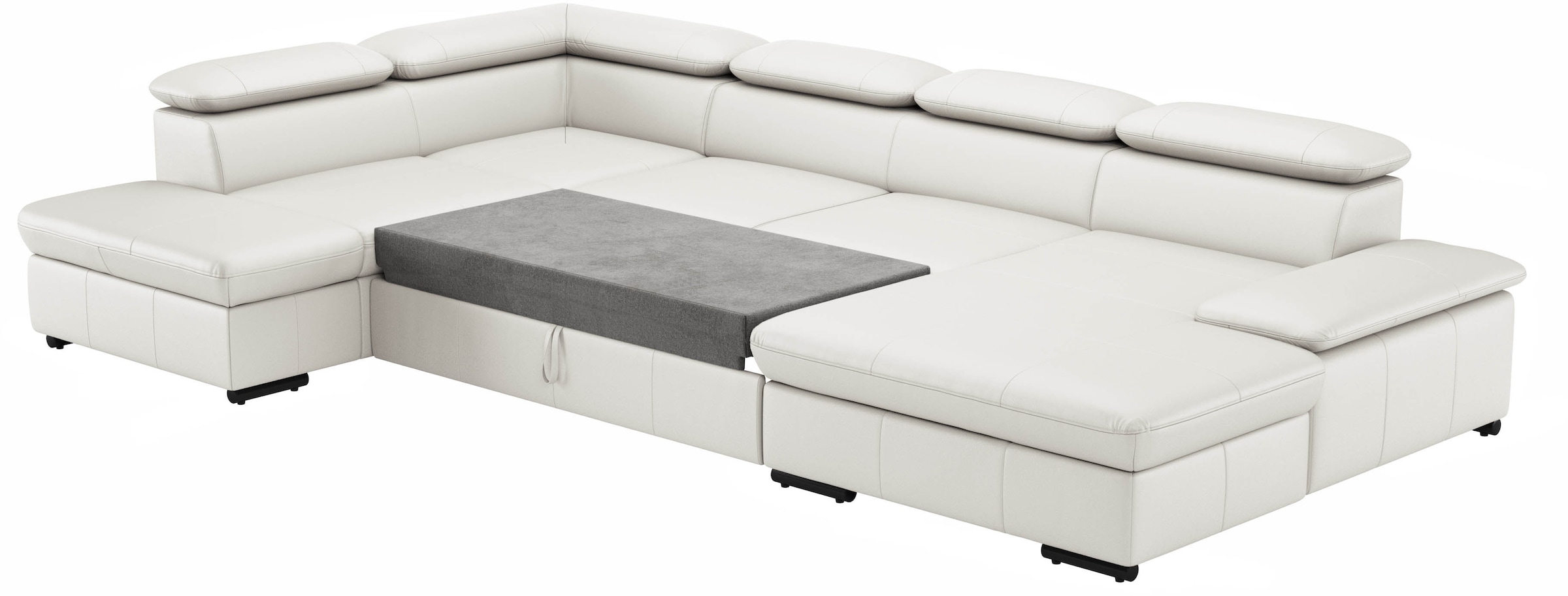 sit&more Wohnlandschaft »Alcudia U-Form«, wahlweise mit Bettfunktion