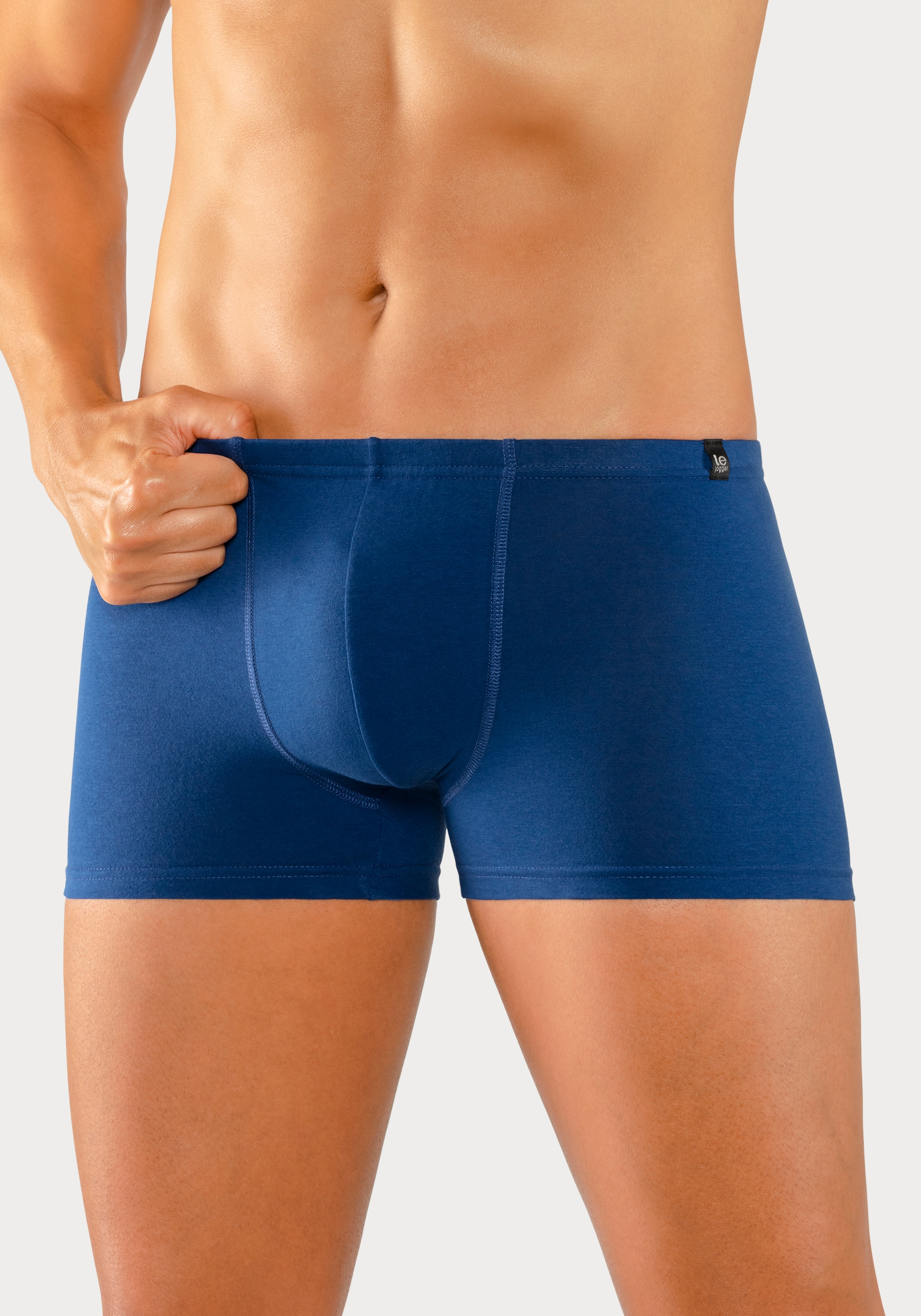 le jogger Boxer, (Packung, 3 St.), schmaler Bund mit Markenlabel günstig online kaufen