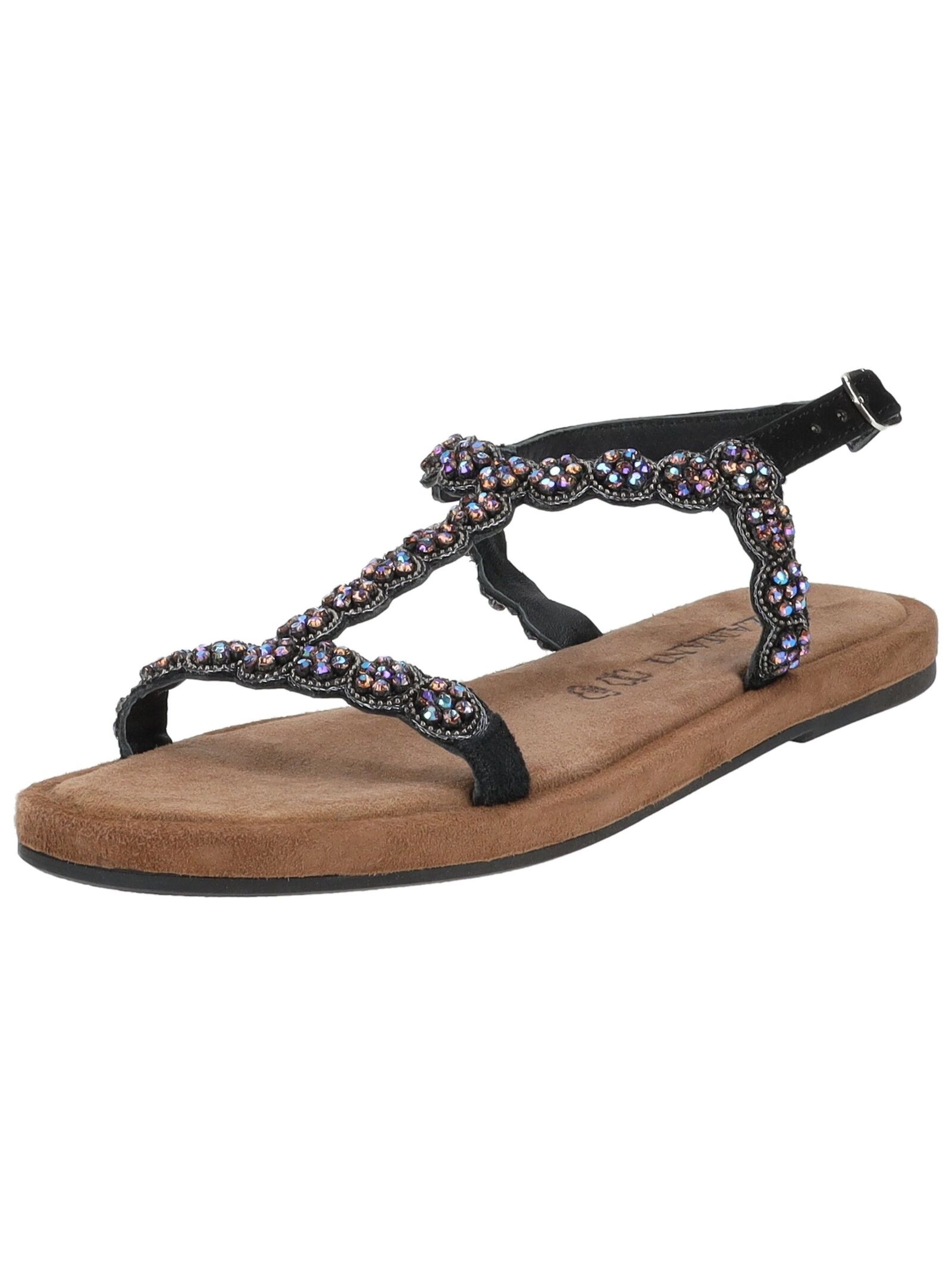 Lazamani Riemchensandale "Lazamani Sandalen Leder/Textil" günstig online kaufen