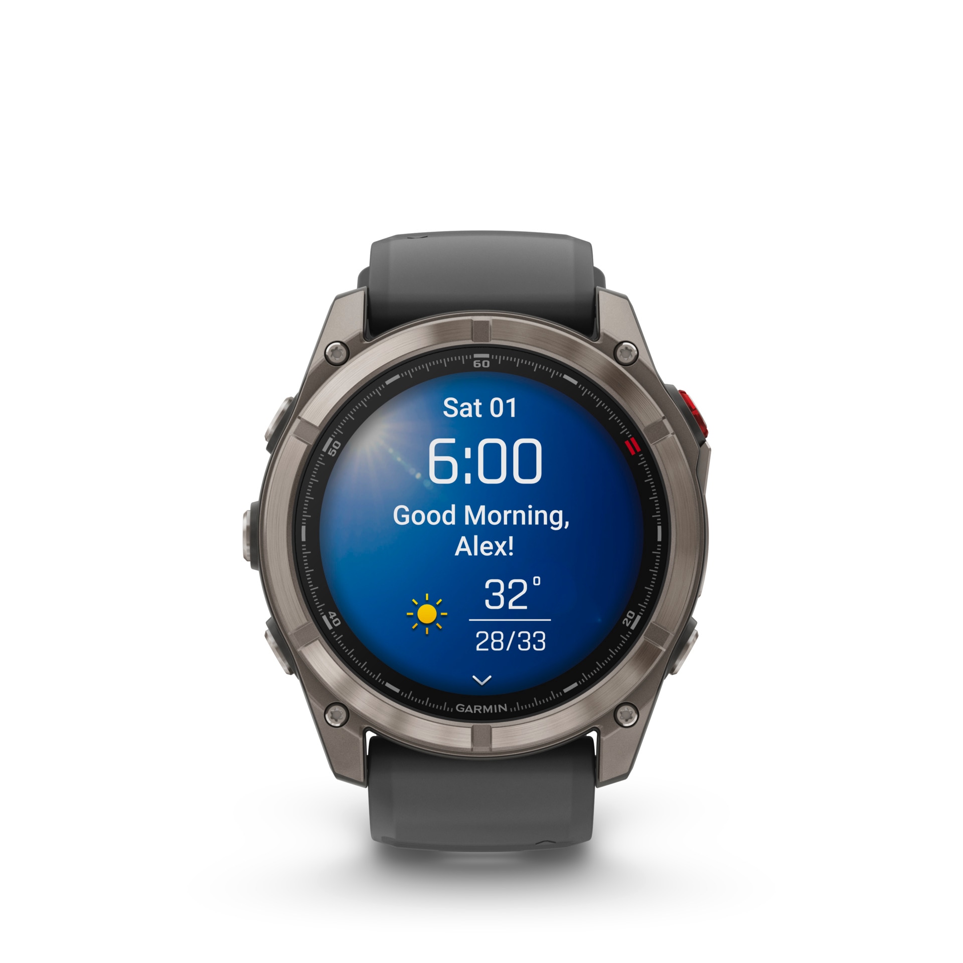 Garmin Smartwatch »FENIX 8 Pro - 51 mm smarte Premium Multisport GPS-Uhr«, (3,556 cm / 1,4 Zoll), 32,00 GB