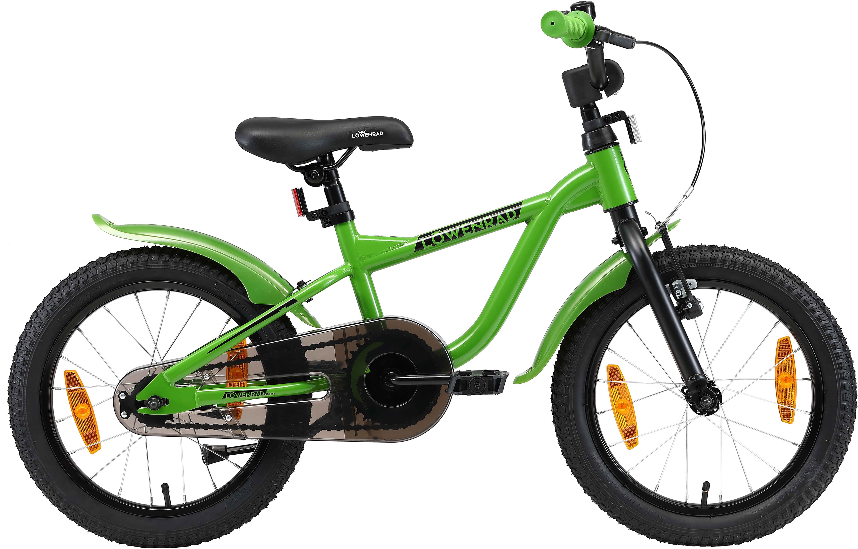 Löwenrad Kinderfahrrad, 1 Gang grün Kinder Kinderfahrrad Kinderfahrräder Fahrräder Zubehör