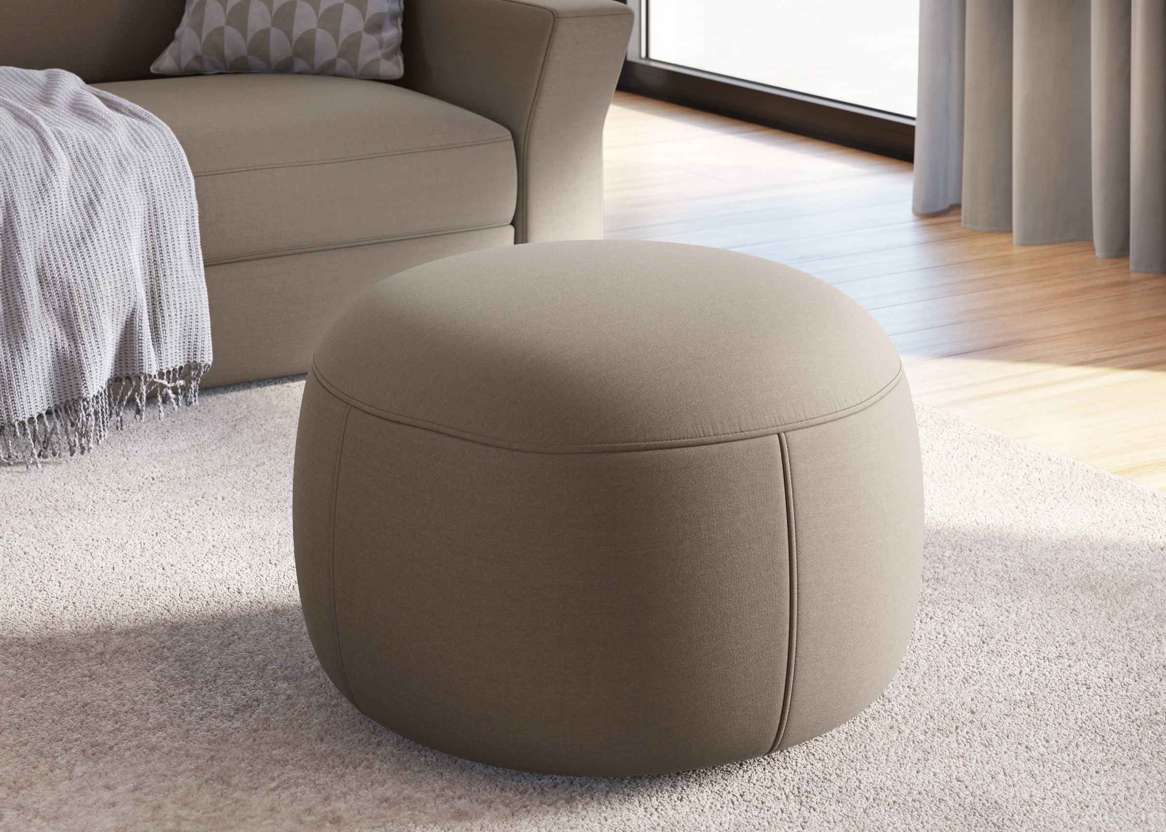 sit&more Hocker "Cadabra" Rundhocker, Durchmesser Sitzfläche 64 cm oder 104 günstig online kaufen
