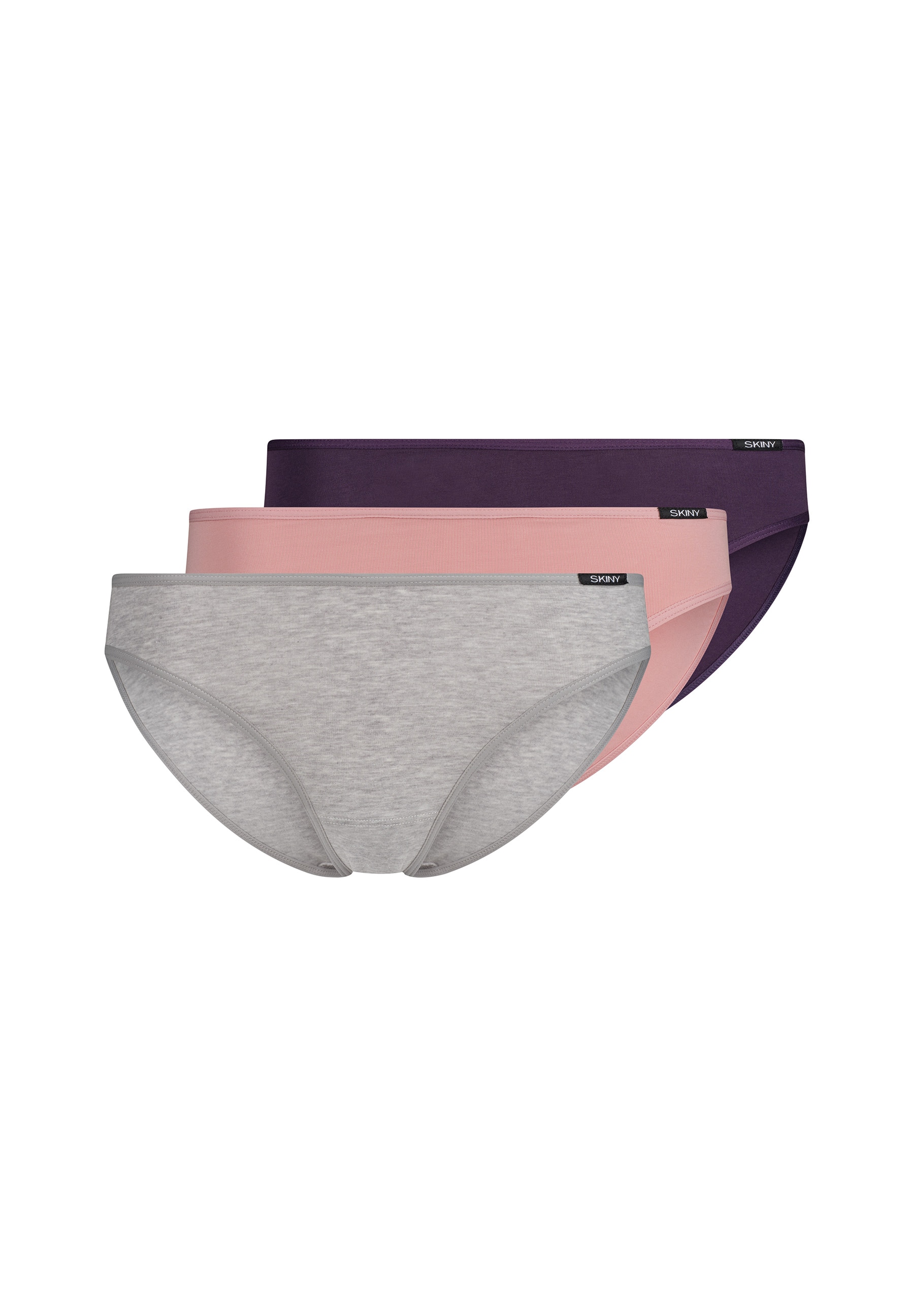 Skiny Rioslip "Cotton Essentials" 3er Pack, bequem, weich, höher geschnitte günstig online kaufen