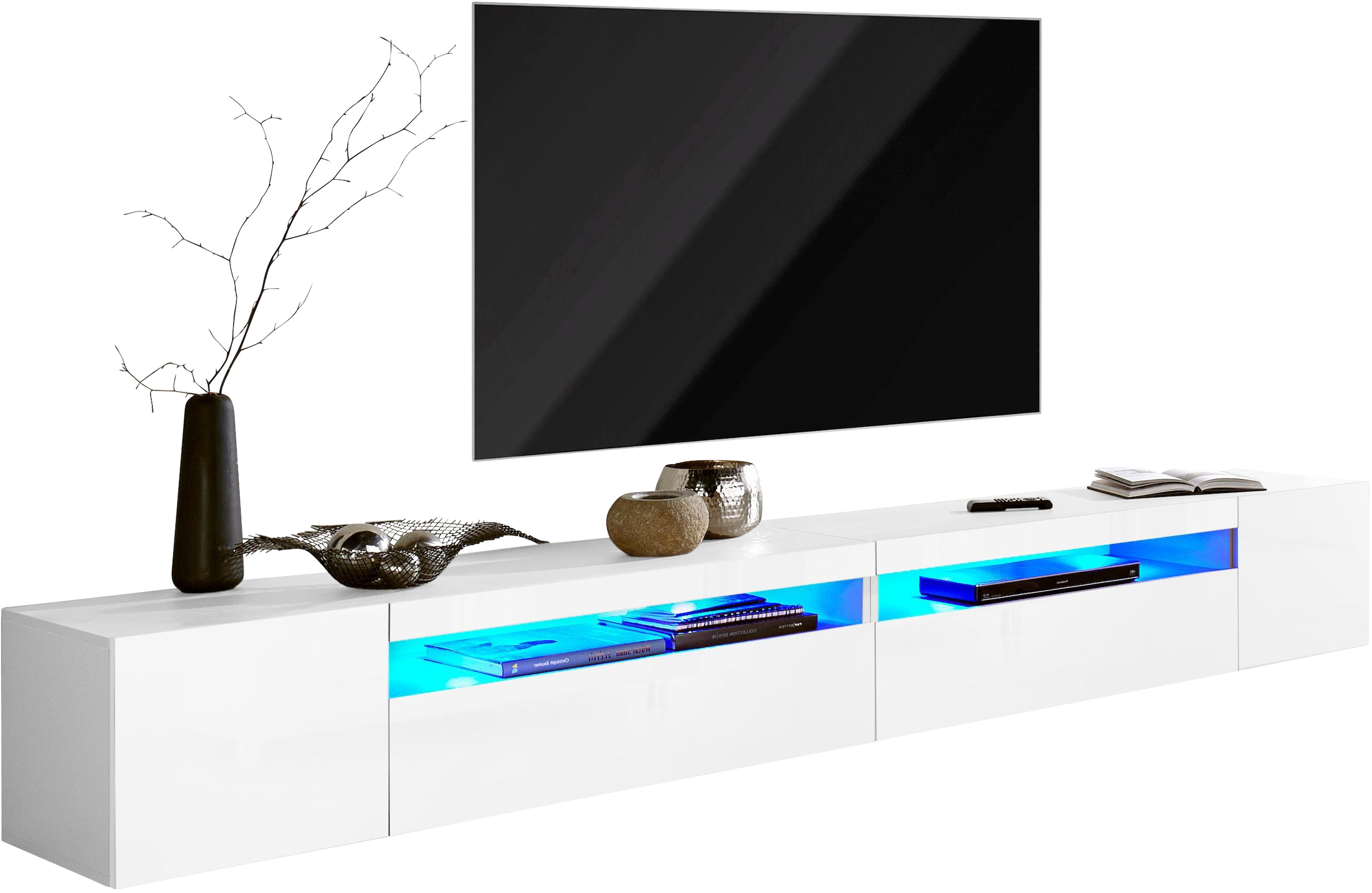 OTTO home Lowboard Breite 260 cm, ohne Beleuchtung günstig online kaufen