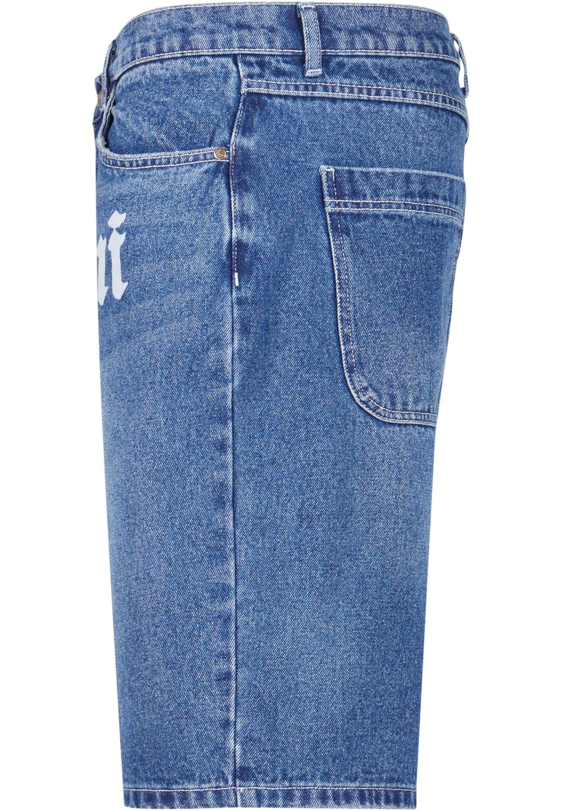 Karl Kani Shorts »Karl Kani Herren Karl Kani OG Old English Denim Shorts«, (1 tlg.)