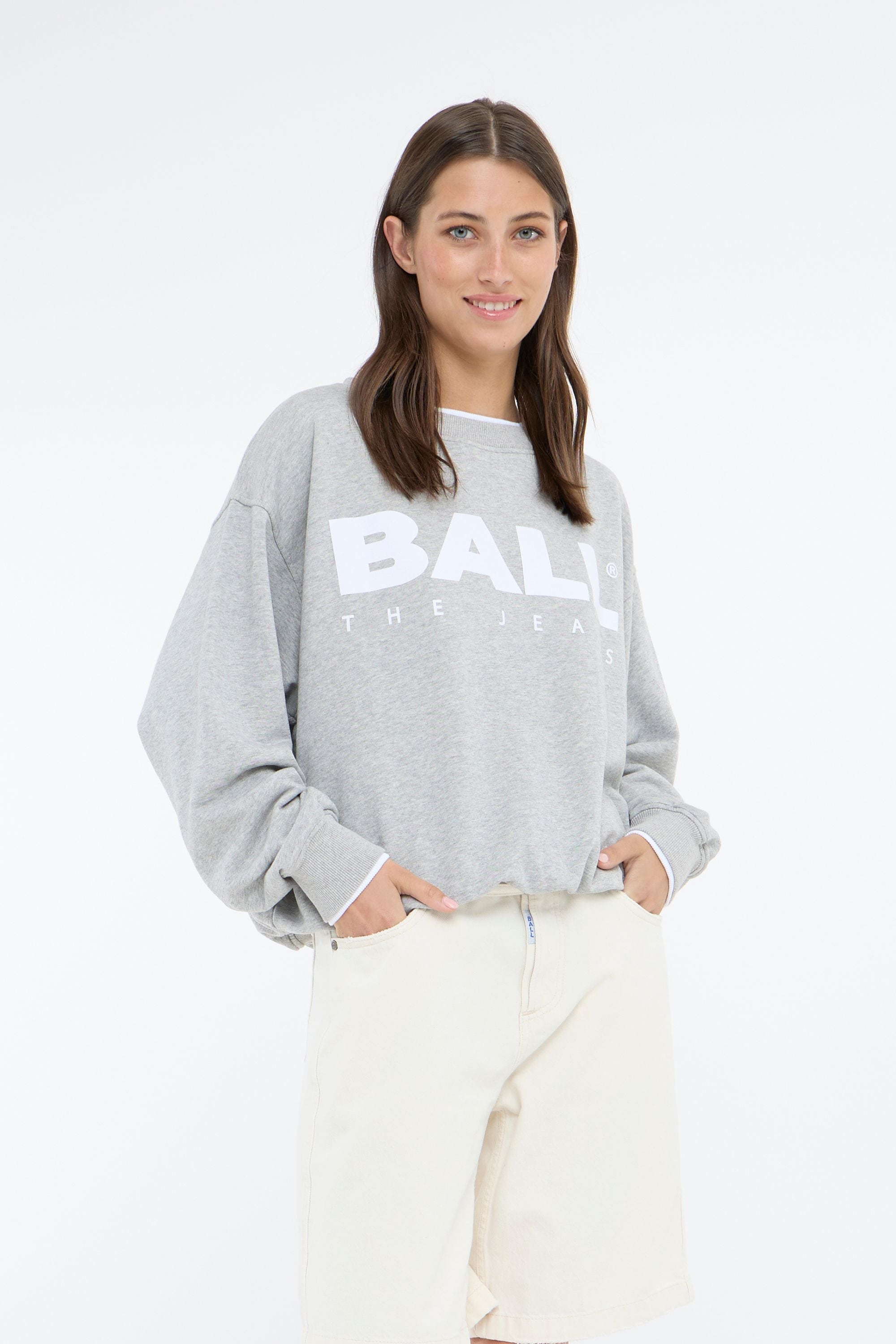BALL Sweatshirt »Rundhalspullover BASIMONA SWEAT«