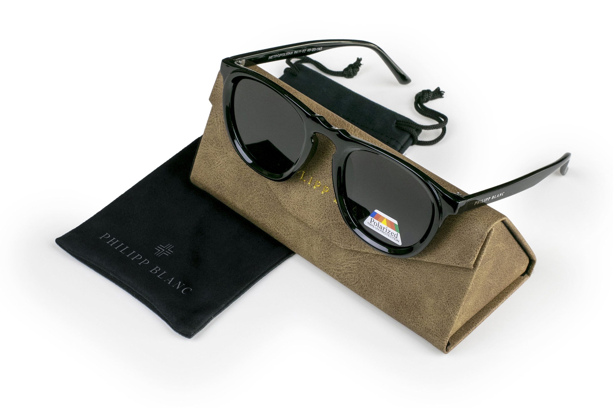 PHILIPP BLANC Sonnenbrille »PA11-02« Glas 0,74 mm, polarisierte Gläser, UV400, CAT3.0