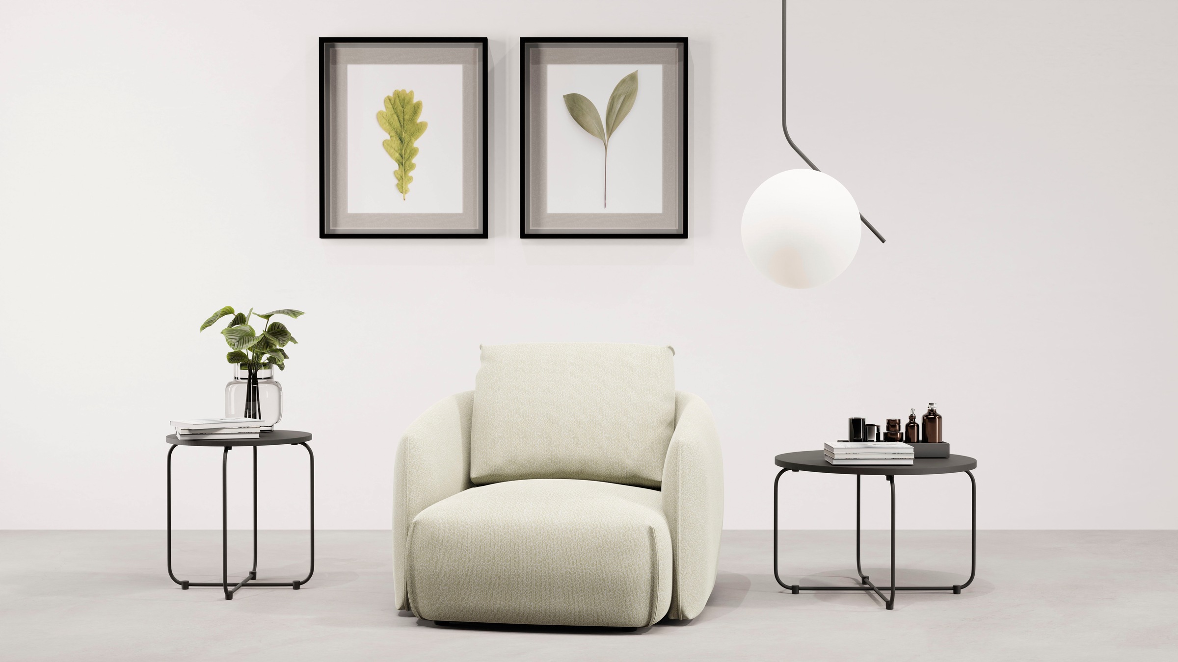 TRENDMANUFAKTUR Sessel "Shawn, Loungesessel, Designsessel mit elegant gesch günstig online kaufen
