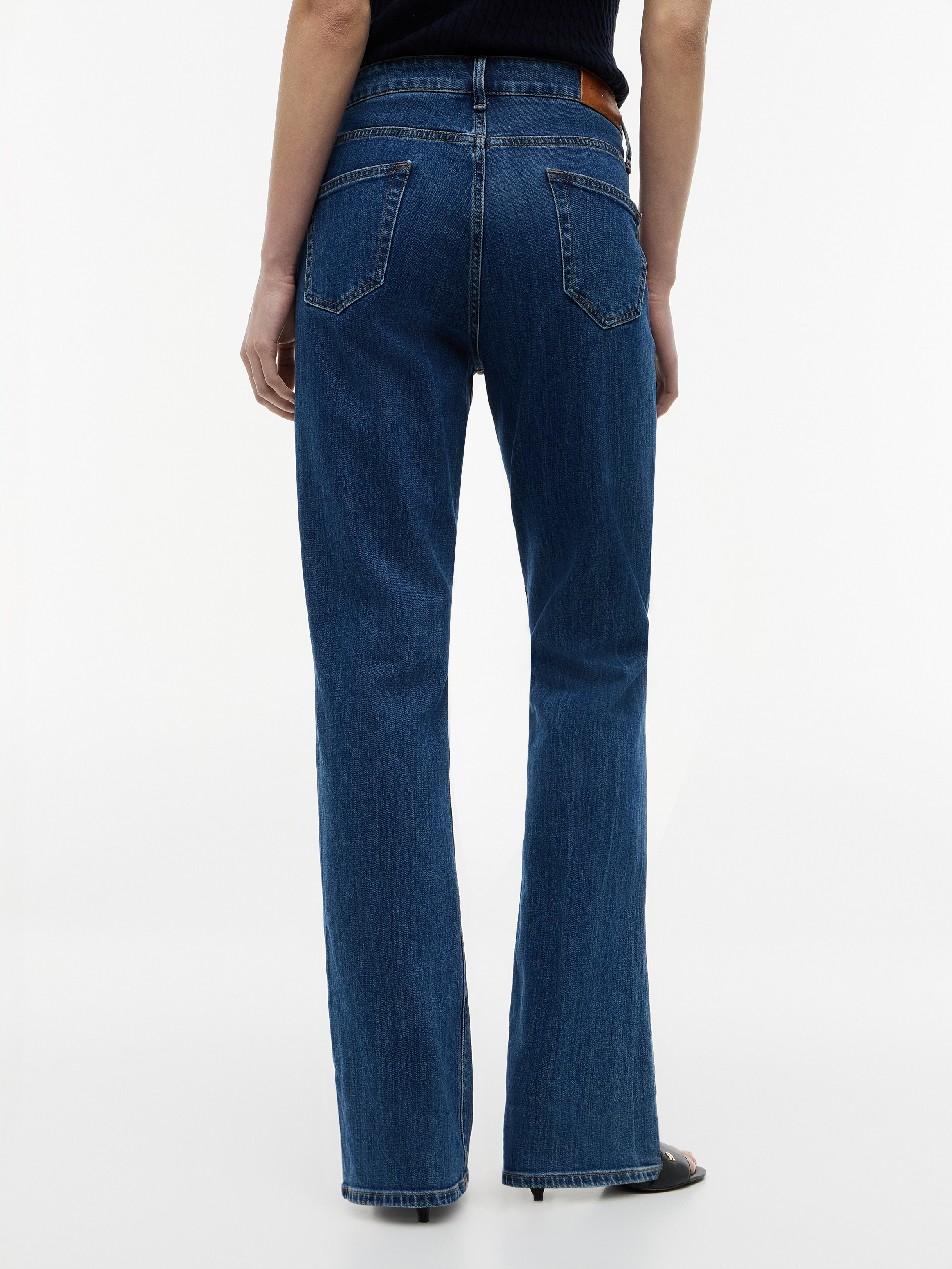 Tommy Hilfiger Bootcut-Jeans »BOOTCUT RIAN RW« Baumwollmischung, Stretch, ausgestellte Beinform