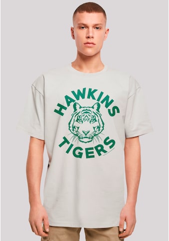 T-Shirt »Stranger Things Hawkins Tigers«, Premium Qualität