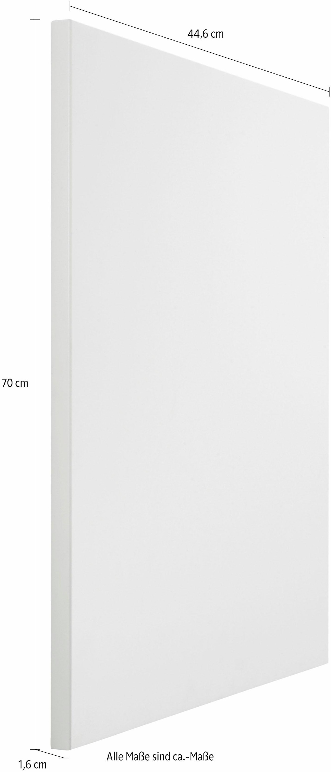 KOCHSTATION Frontblende »KS-Cara« Tür für vollintegrierbaren Geschirrspüler 45 cm