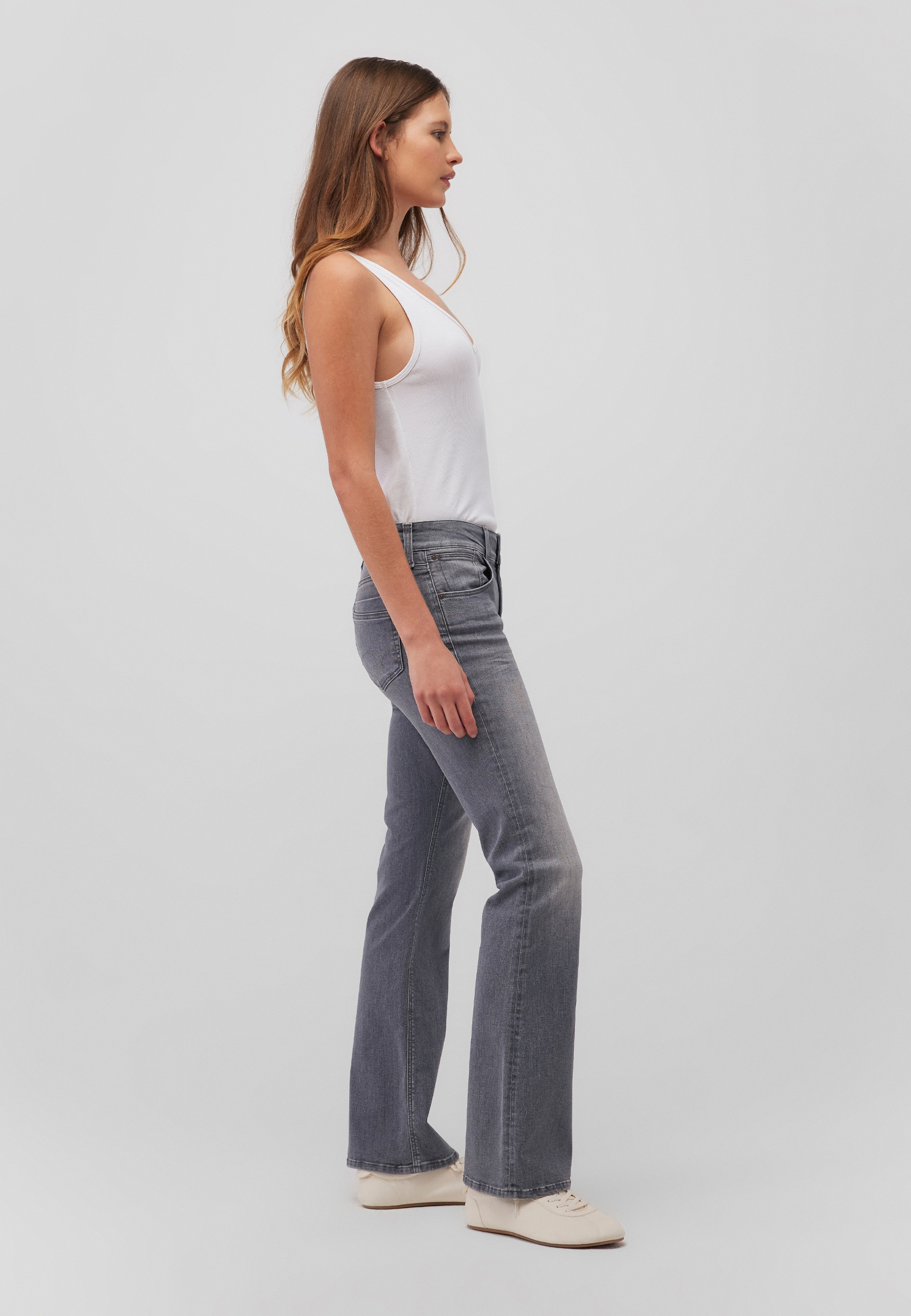 Mavi Bootcut-Jeans »BELLA MID-RISE«, Bootcut Jeans