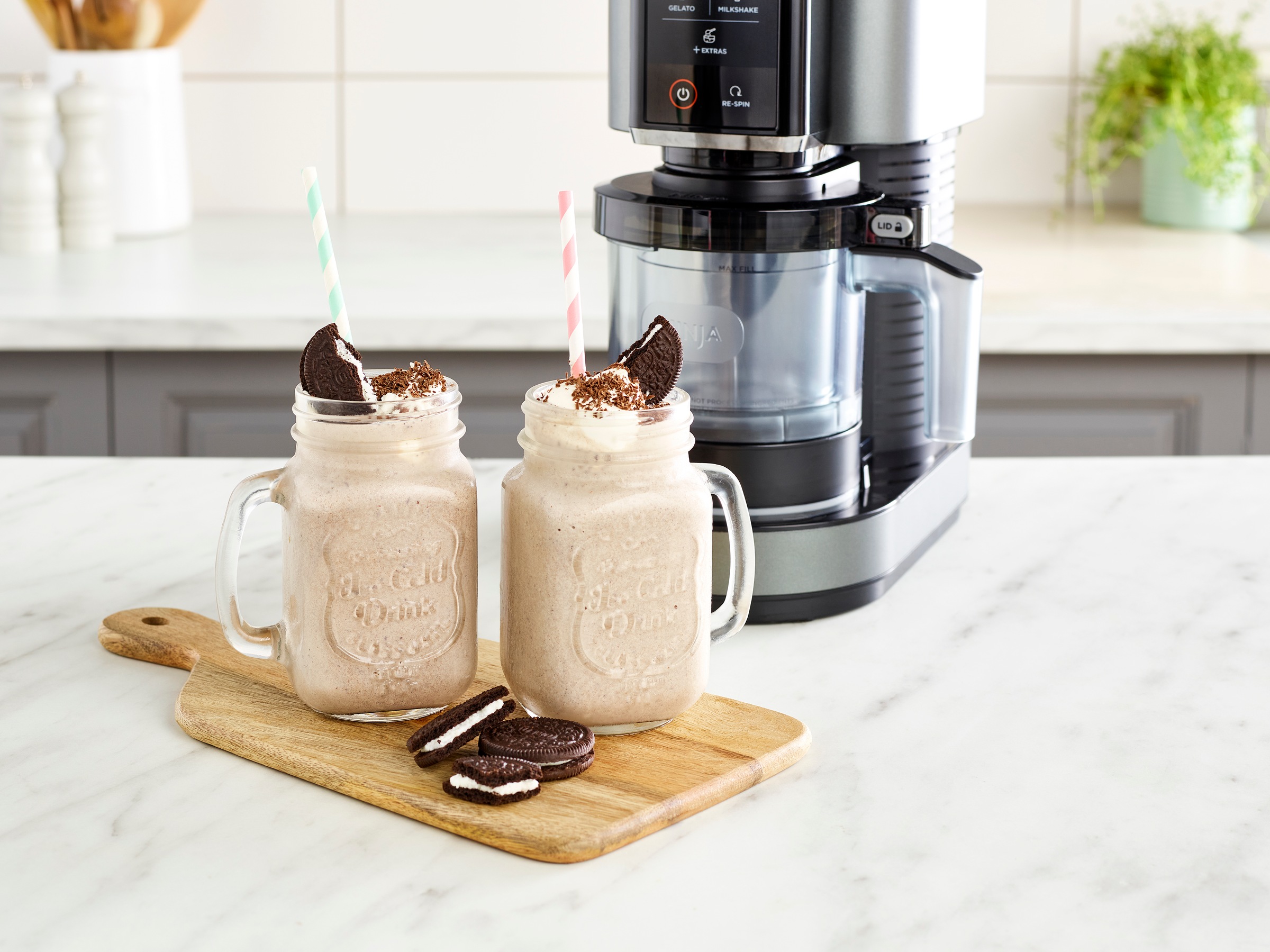 NINJA Eismaschine »NC302EU Creami« 0,47 l 800 W Mit 2 Dessertbehältern