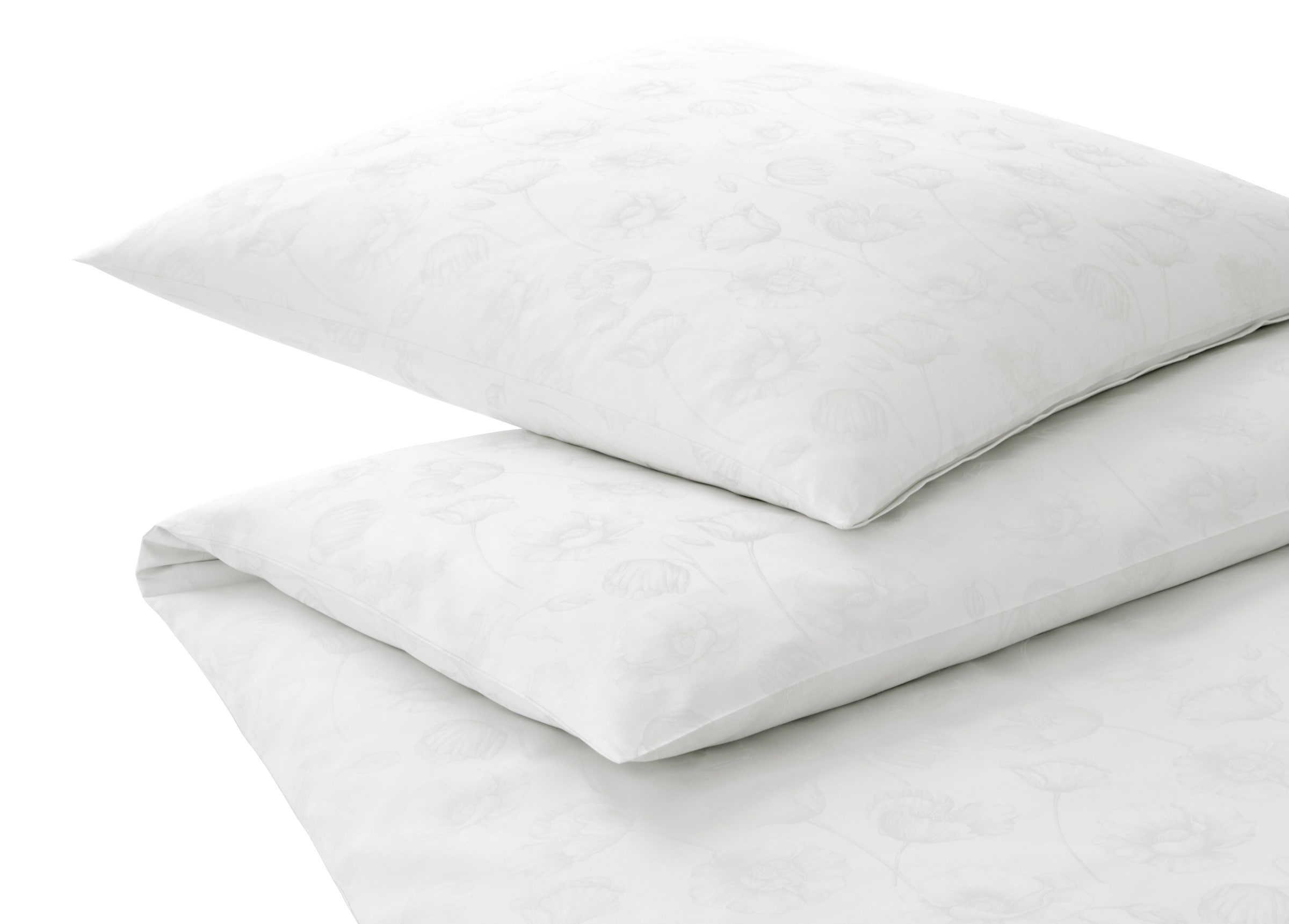 Elegante Bettwäsche "Poppy" 2 Stk. tlg. angenehmes Hautgefühl günstig online kaufen