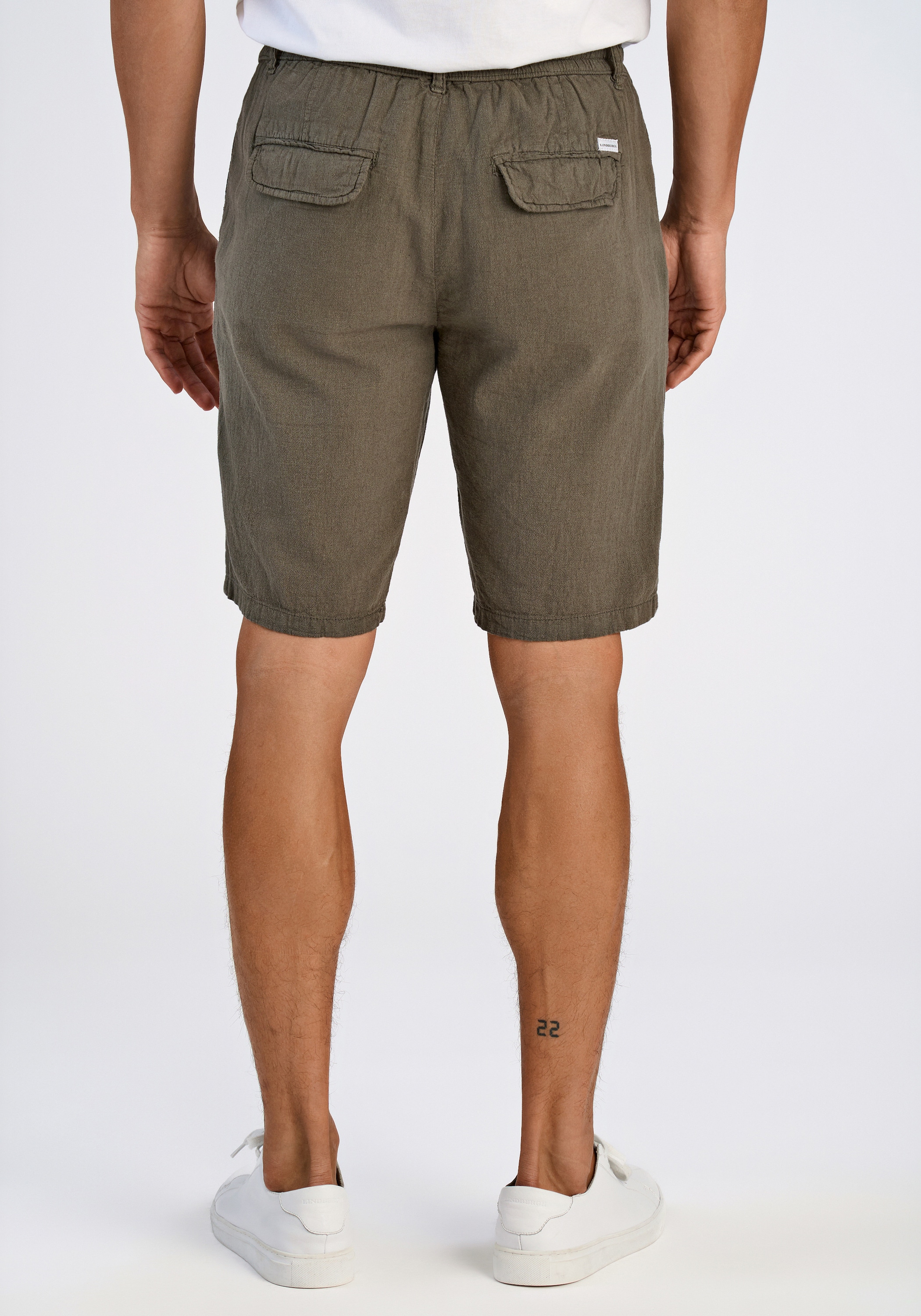 LINDBERGH Shorts »Lindbergh Leinenshorts«