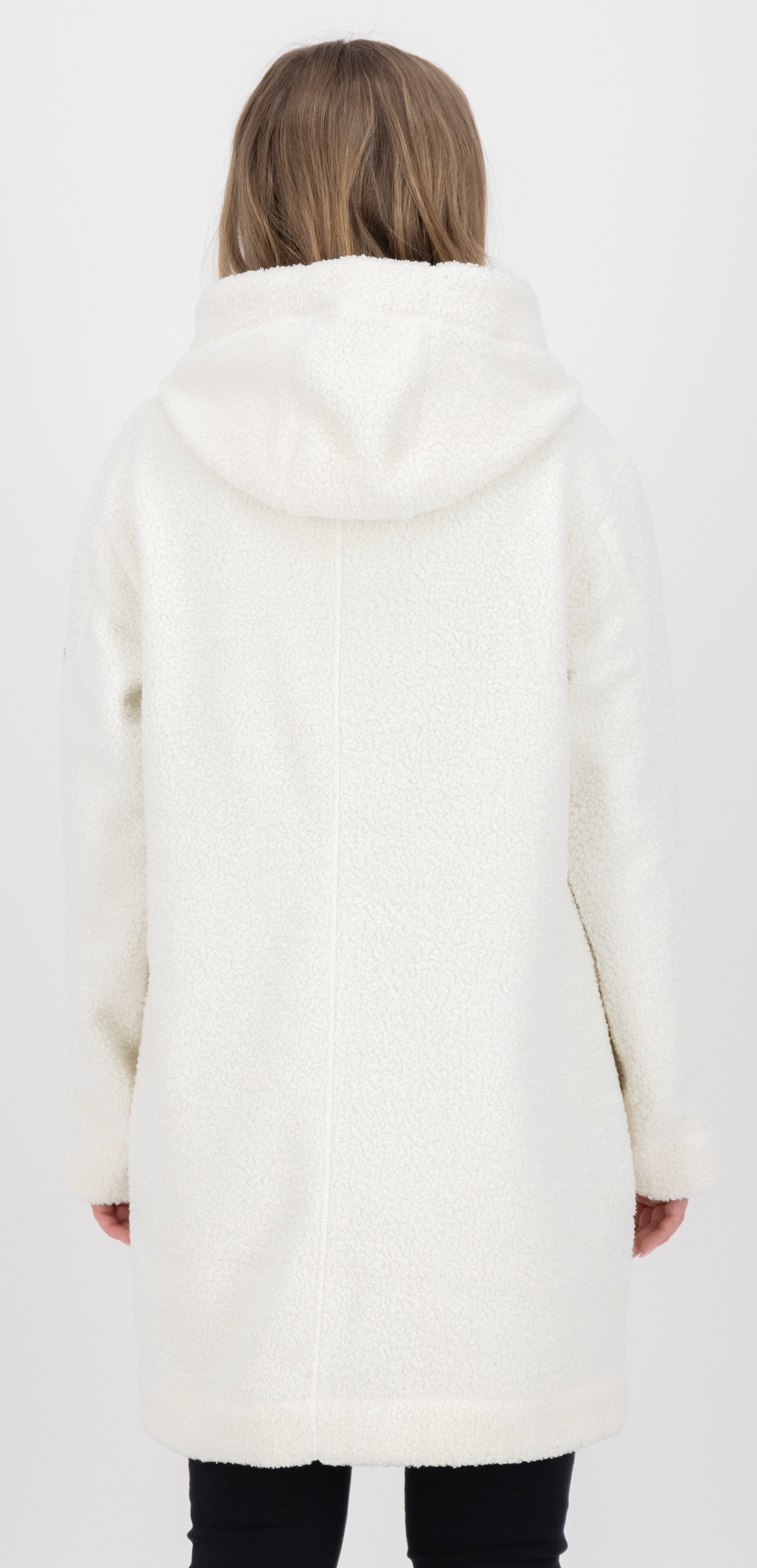 LPO Fleecejacke »CARRY WMN«, Teddyfleece Longjacke