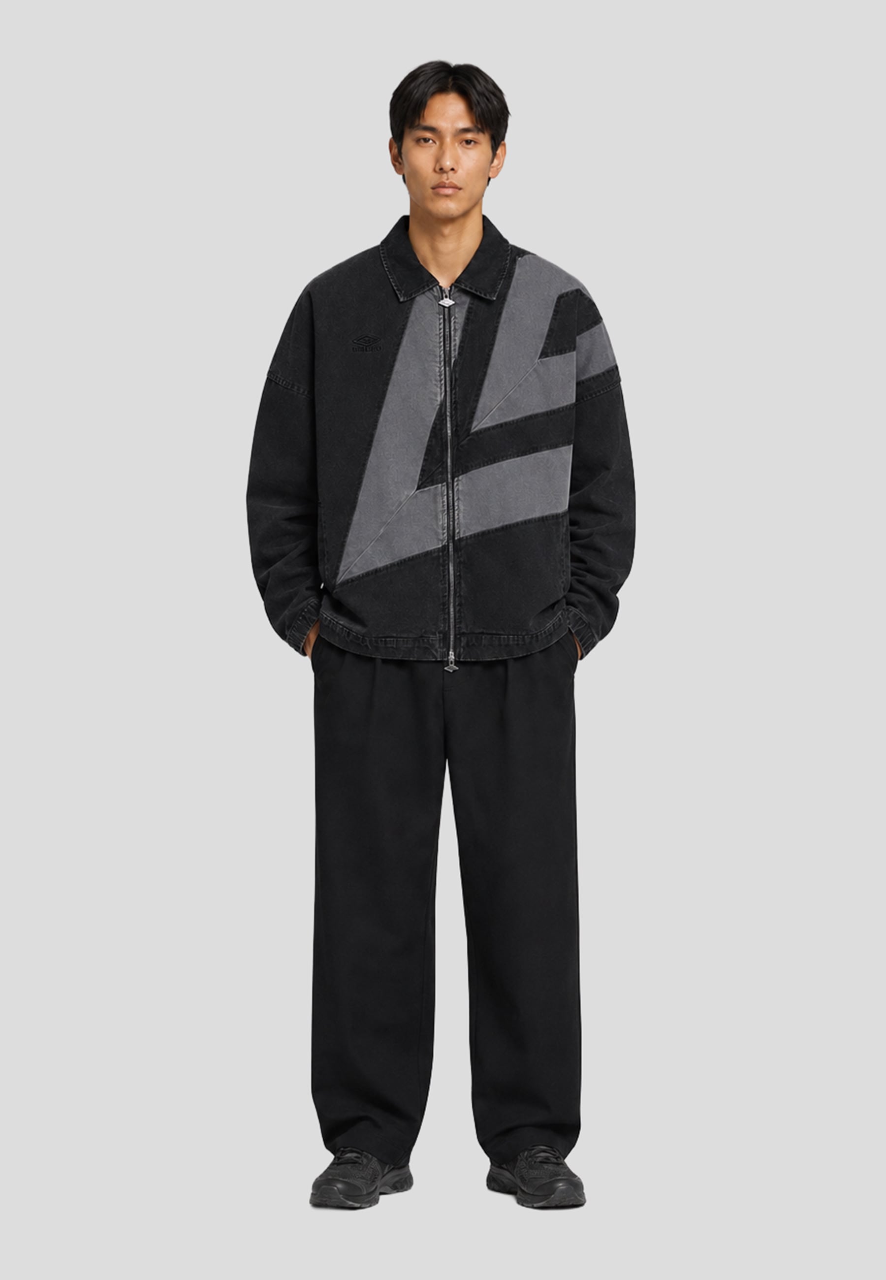 Umbro Outdoorjacke »Umbro WASHED DRILL JACKET« 1 Stk. tlg. ohne Kapuze