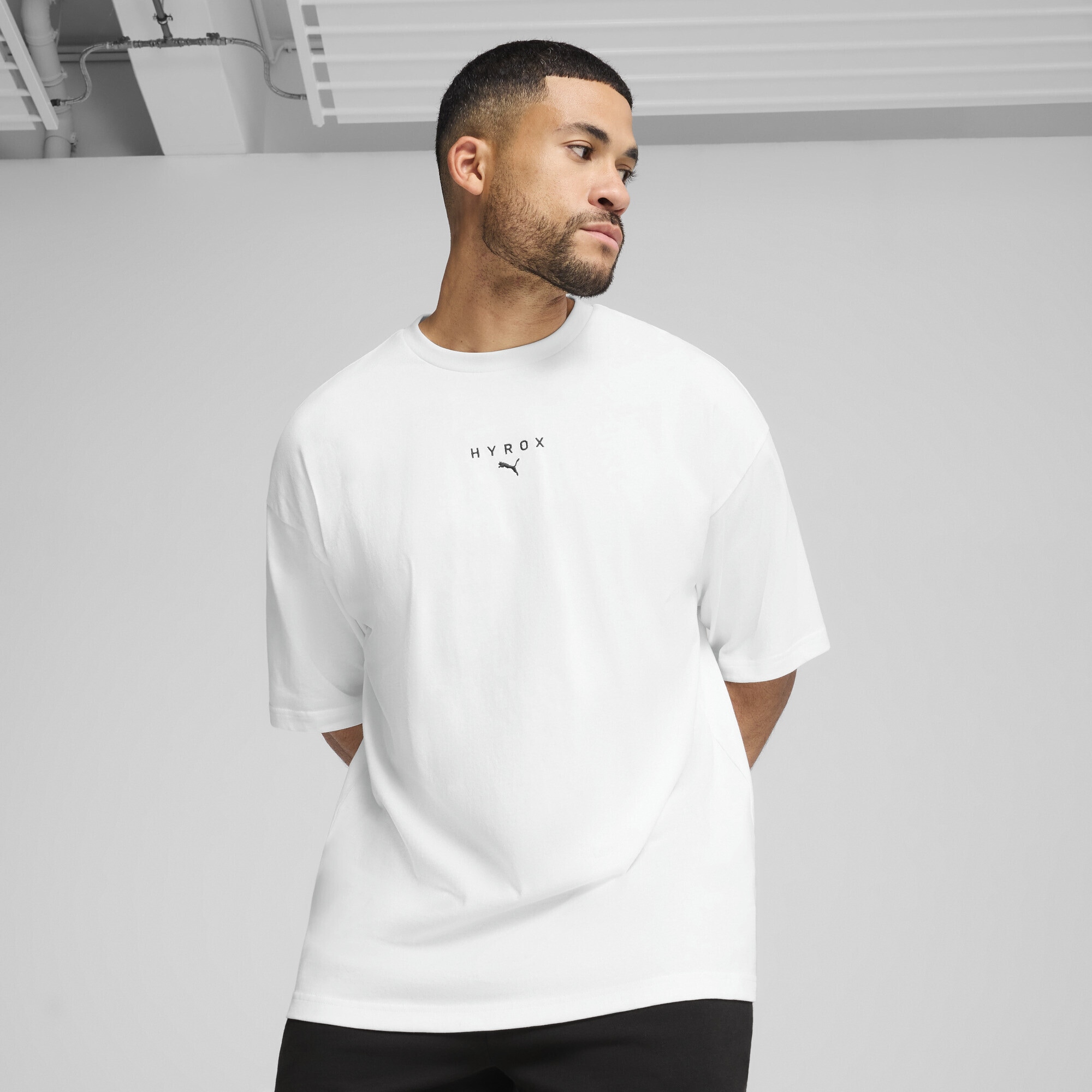 PUMA Trainingsshirt »PUMA x HYROX Oversize T-Shirt Herren«