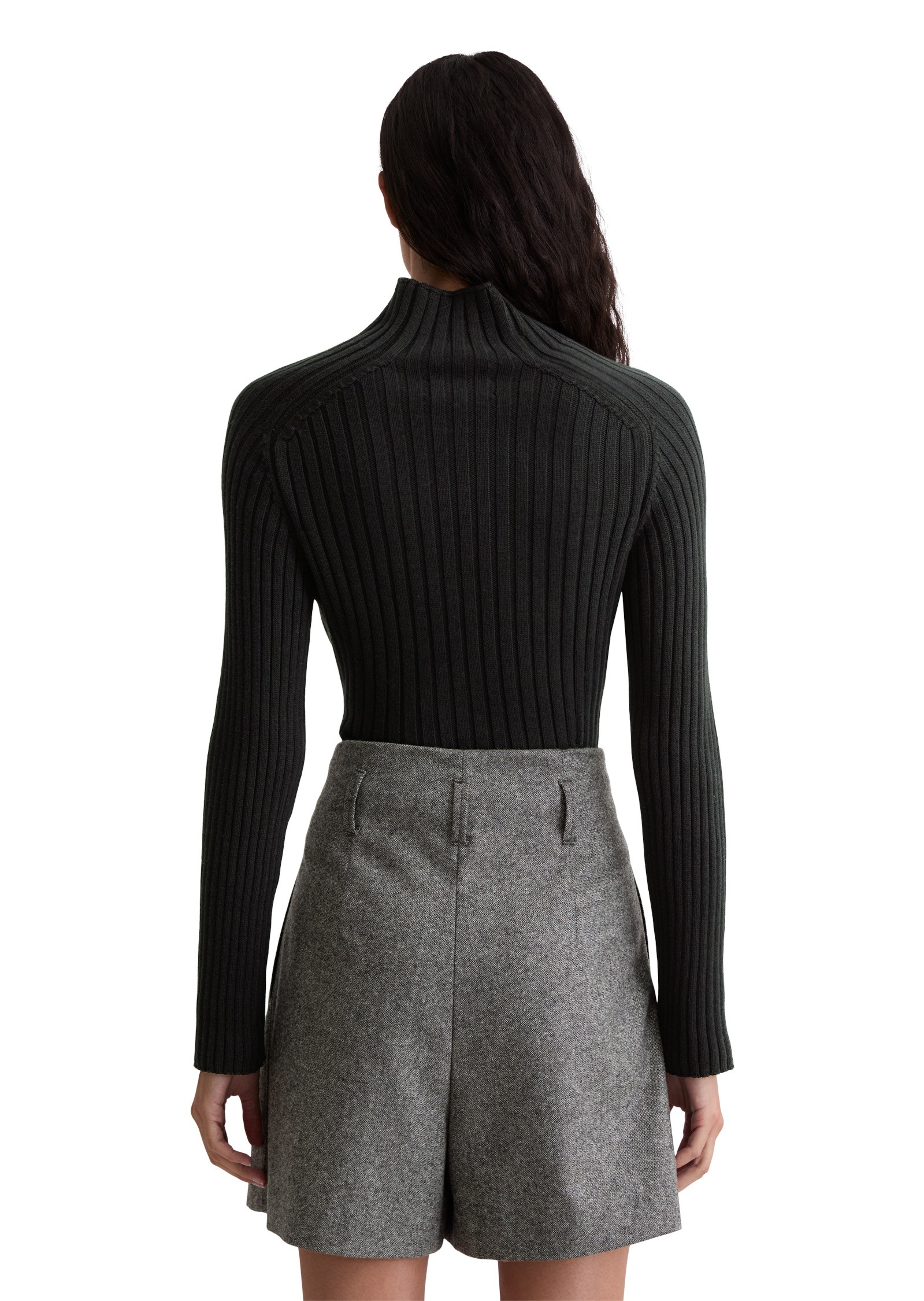 Marc O'Polo Stehkragenpullover »aus Heavy Weight Cotton«