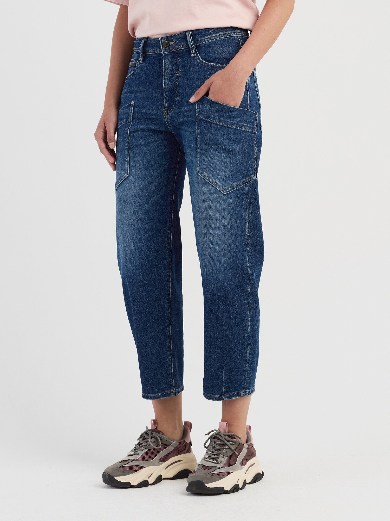 GANG Stoffhose »94IDA WORKER«  im 5-Pocket-Style