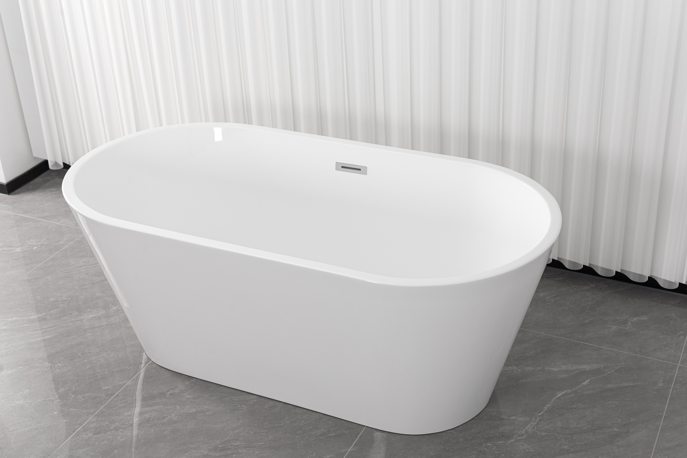 Sanotechnik Badewanne »YORK«, 170x75x58cm, aus Acryl