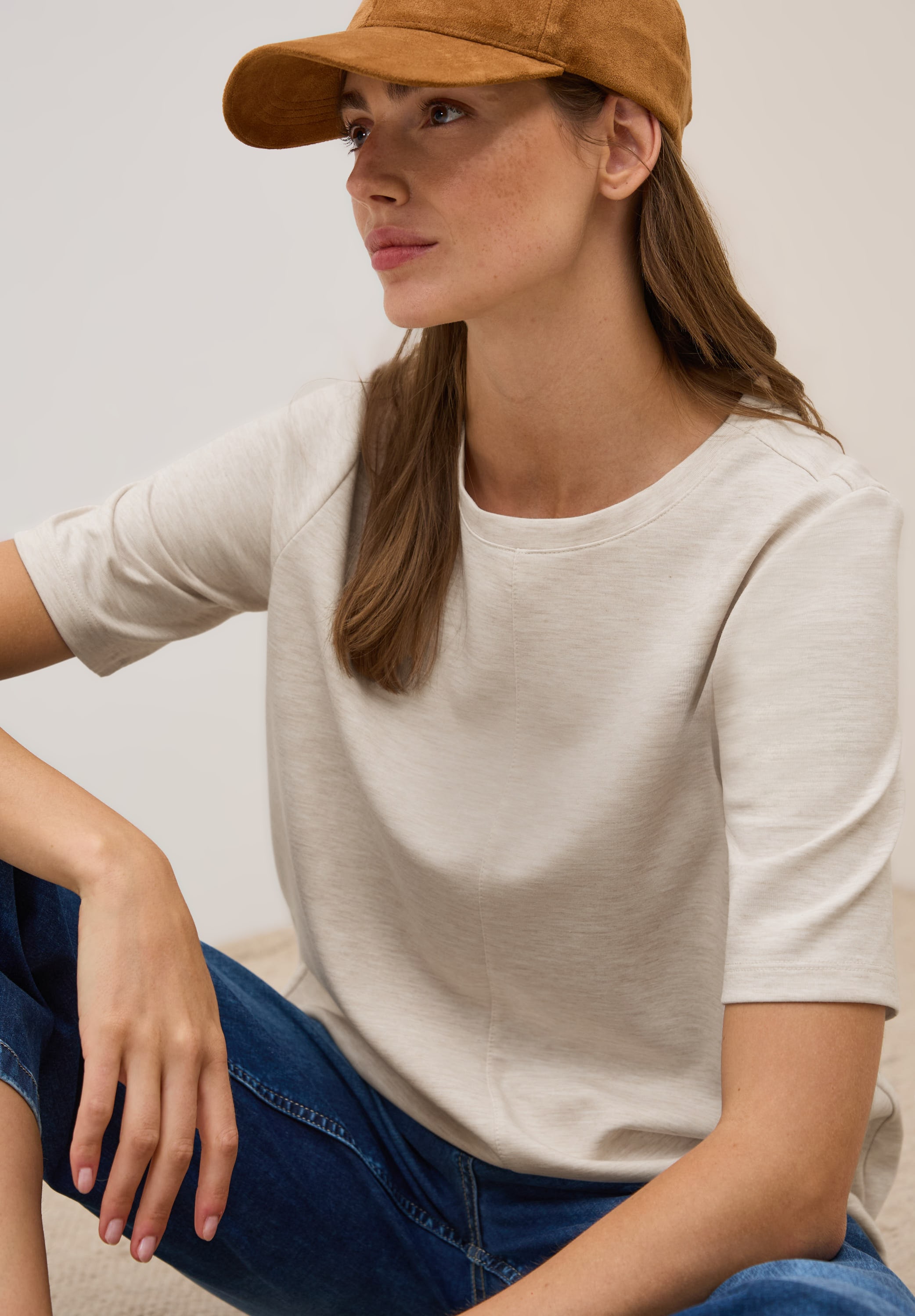 Cecil Sweatshirt, kurzarm, mit Rundhals günstig online kaufen