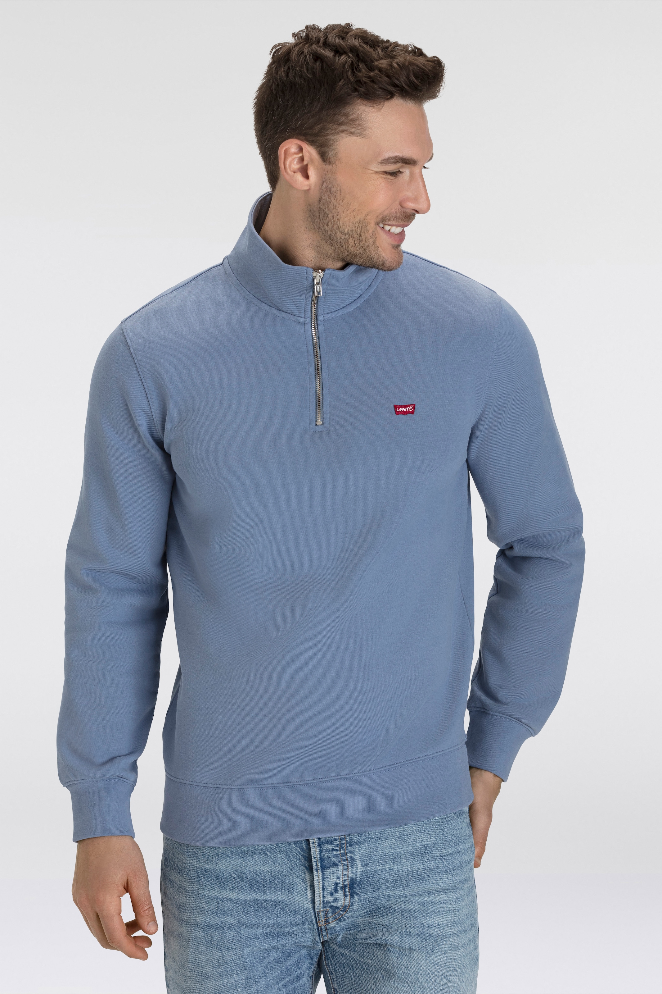 Levi's® Sweatshirt »ORIGINAL HM 1/4 ZIP«