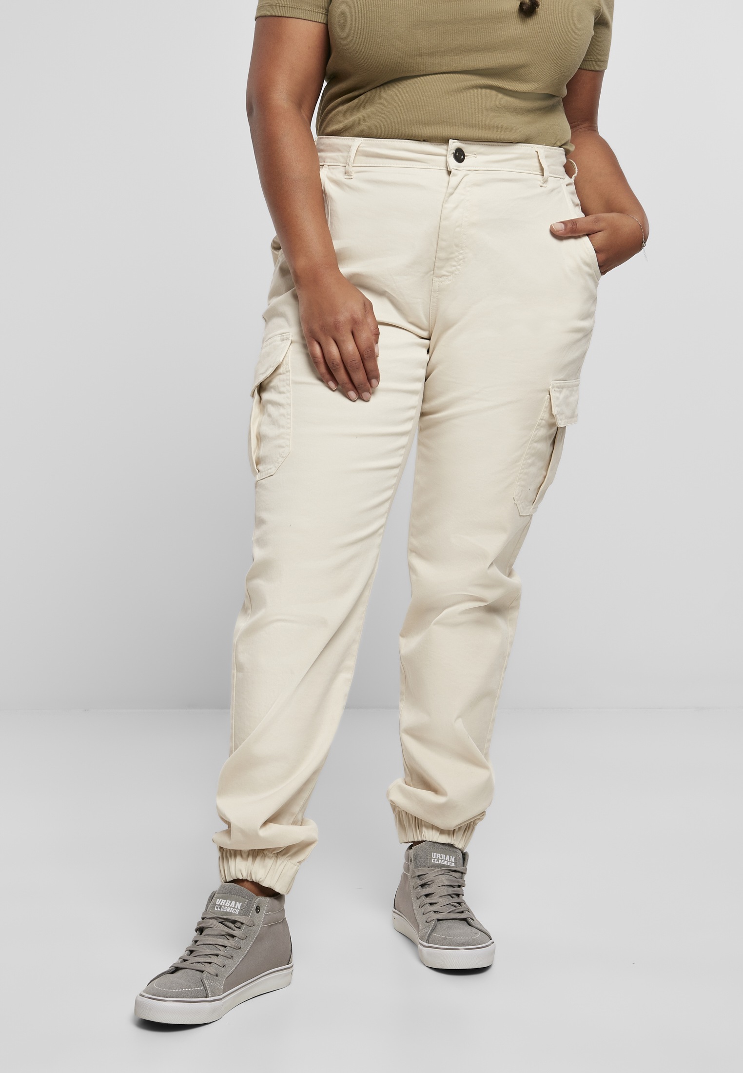 urban classics -  Cargohose " Damen Ladies High Waist Cargo Pants"