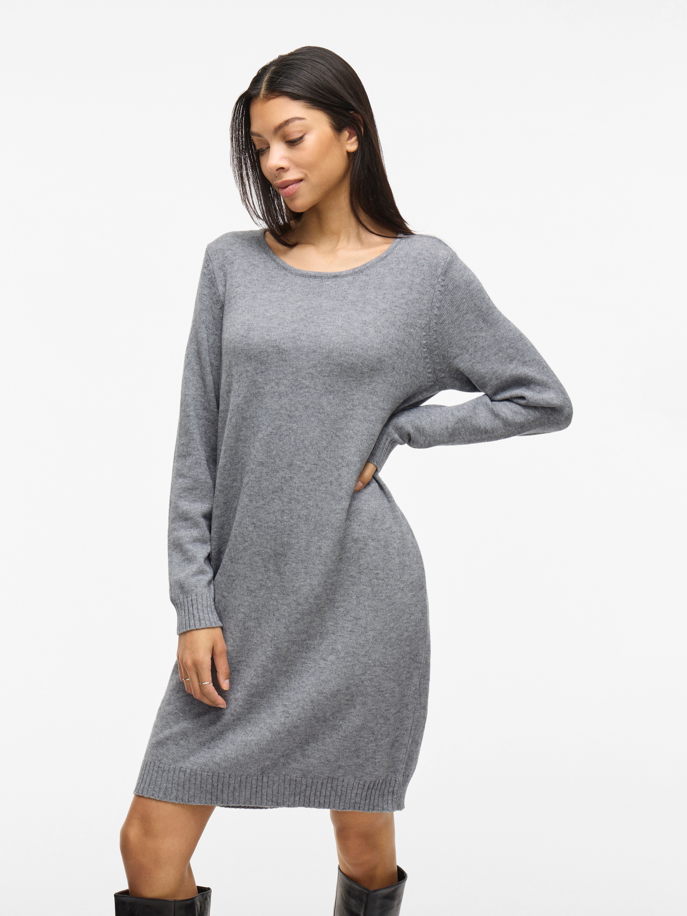 Vila Strickkleid "VIRIL L/S KNIT DRESS - NOOS" günstig online kaufen