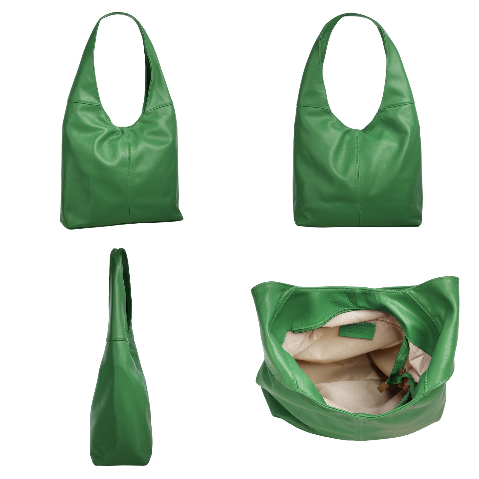 Piké Shopper, echt Leder, Made in Italy