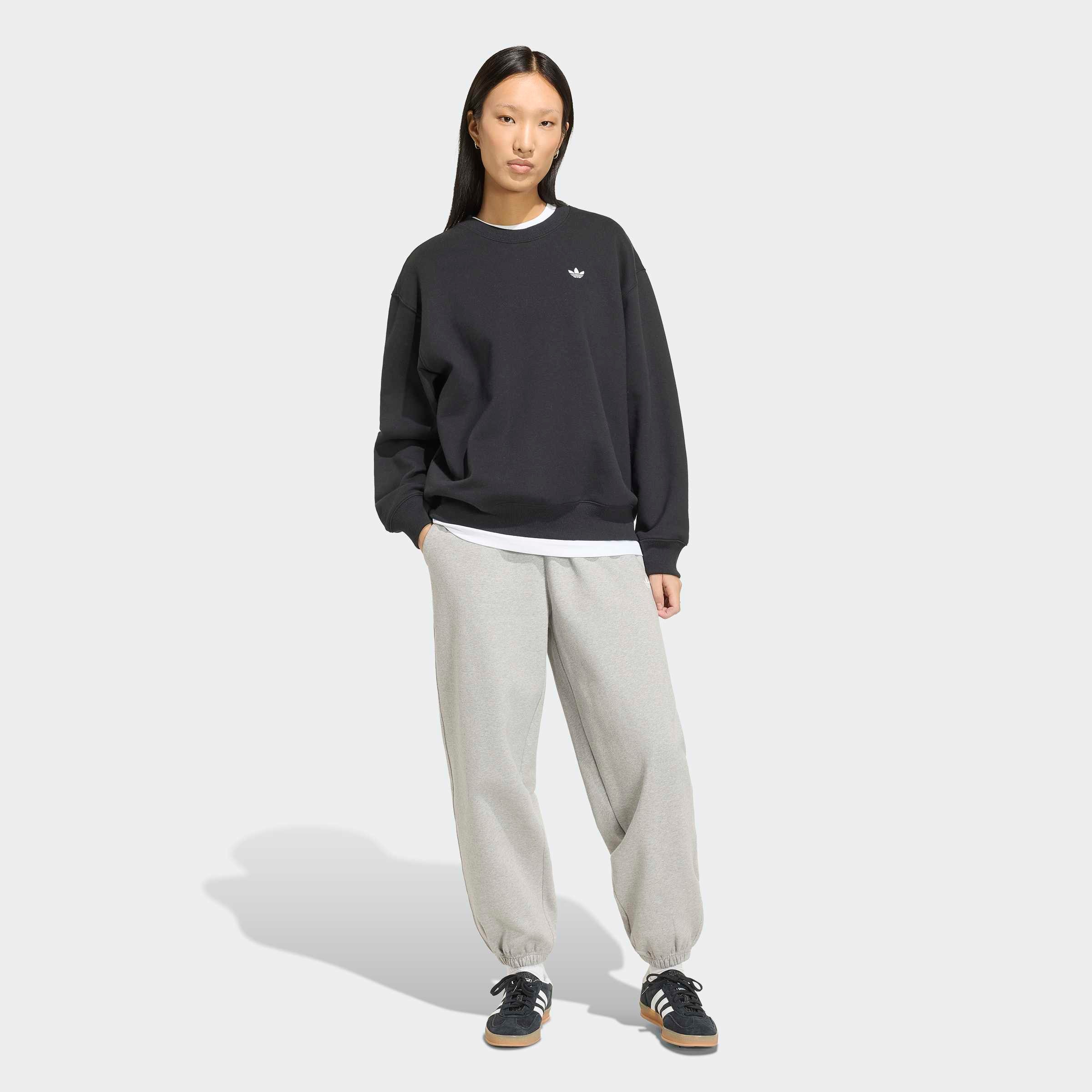 adidas Originals Sporthose »ESSENTIALS, LOCKERE PASSFORM«  mit Gummizug, für Erwachsene, aus Baumwolle, normale Weite