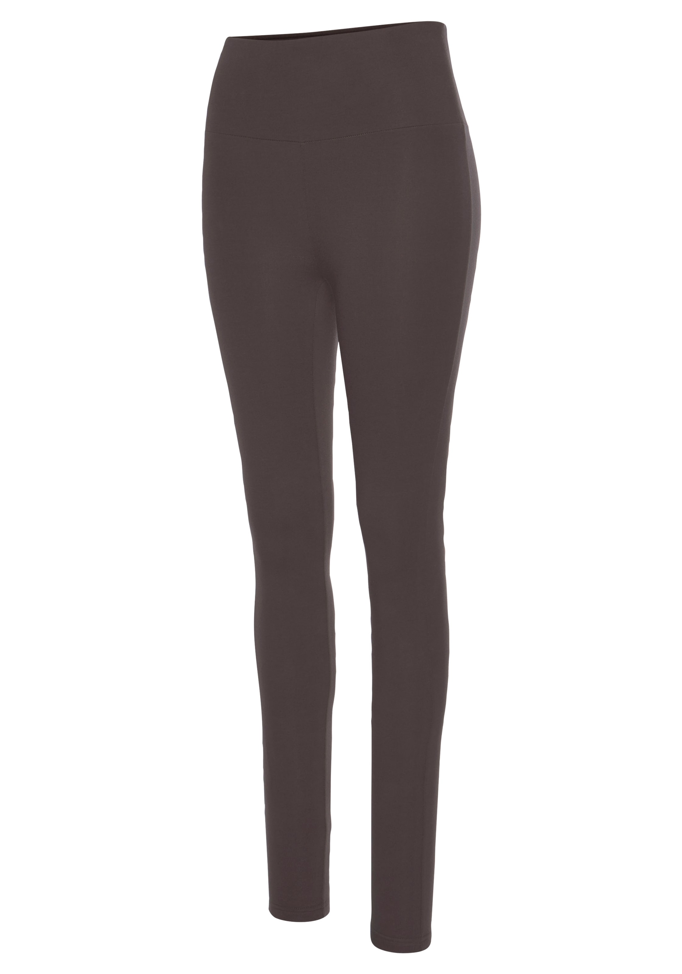 LASCANA Leggings, mit breitem Bündchen, Loungewear