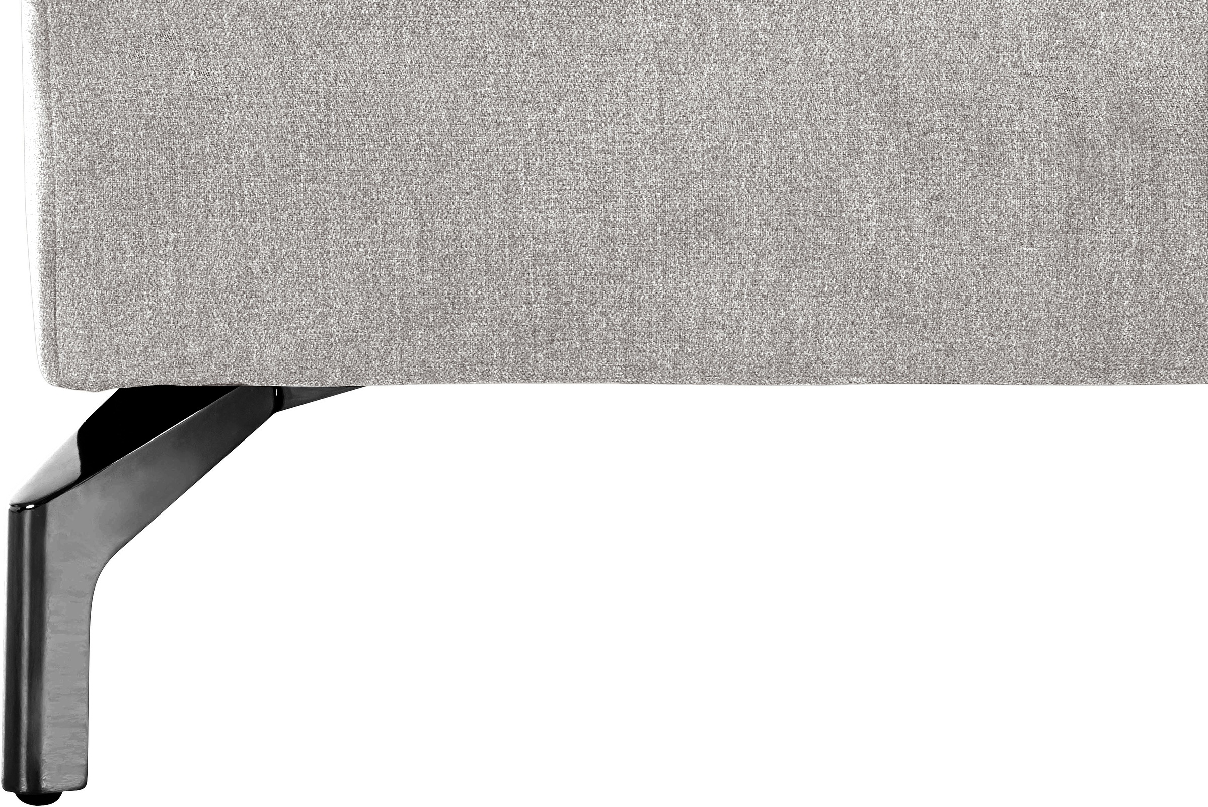 sit&more Hocker »Brisbane«, Fußhöhe 15 cm, mit Federkern und Klappfunktion